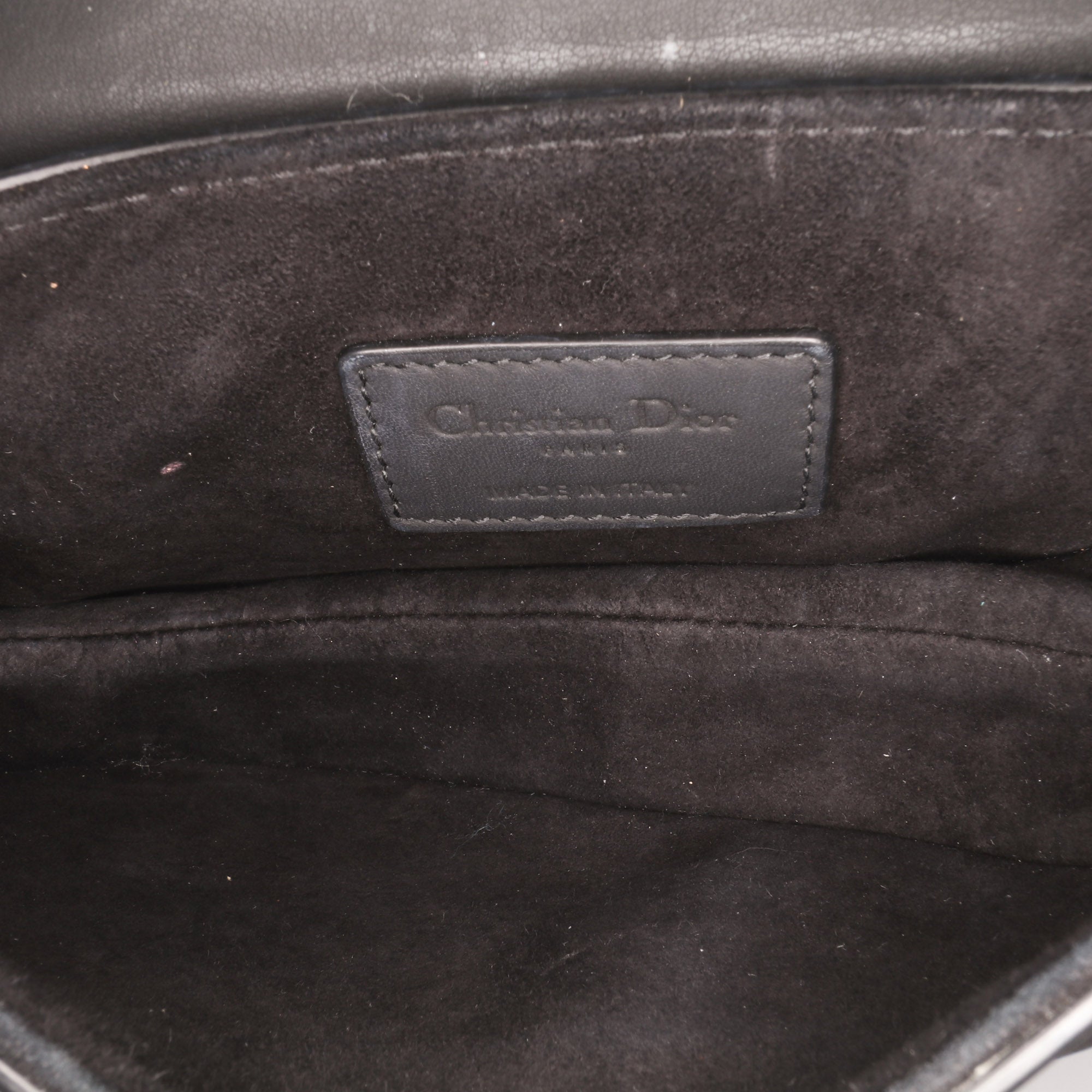 Dior Mini Ultra Matte Calfskin Saddle Bag - image 4
