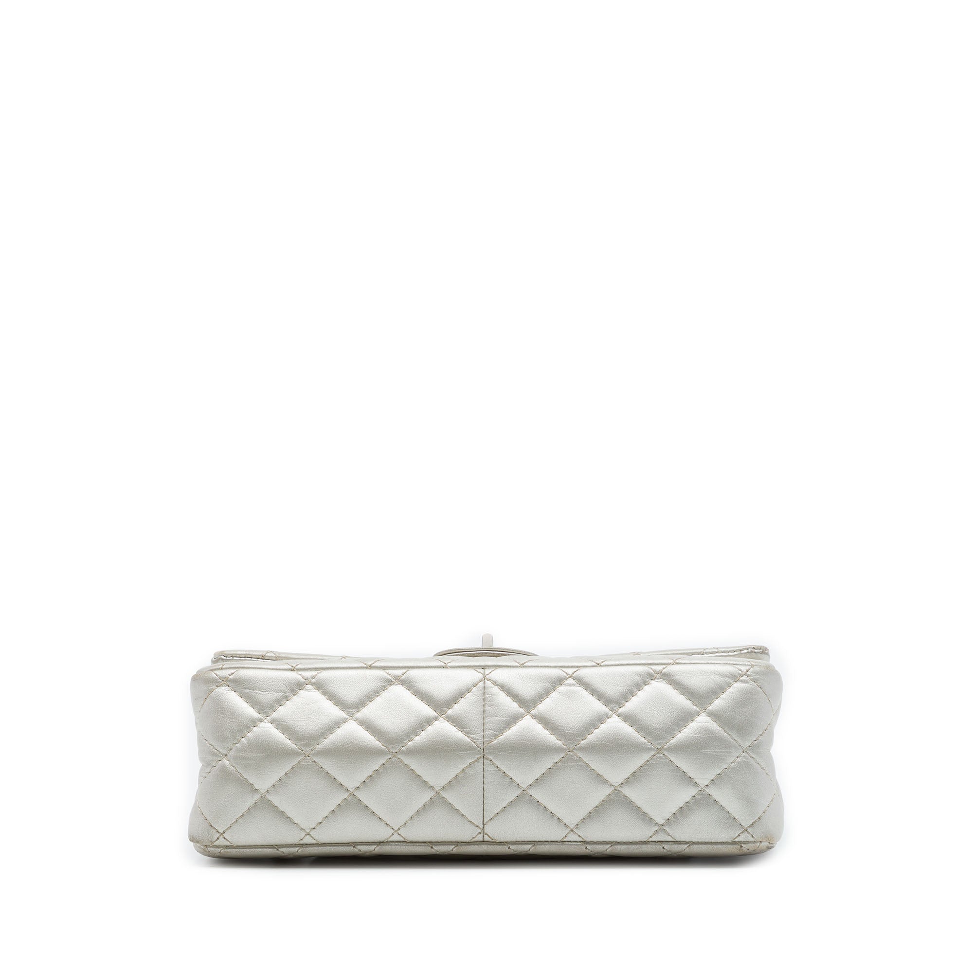 Chanel Quilted Metallic Aged Calfskin Reissue 2.55 Double Flap 226 - image 3