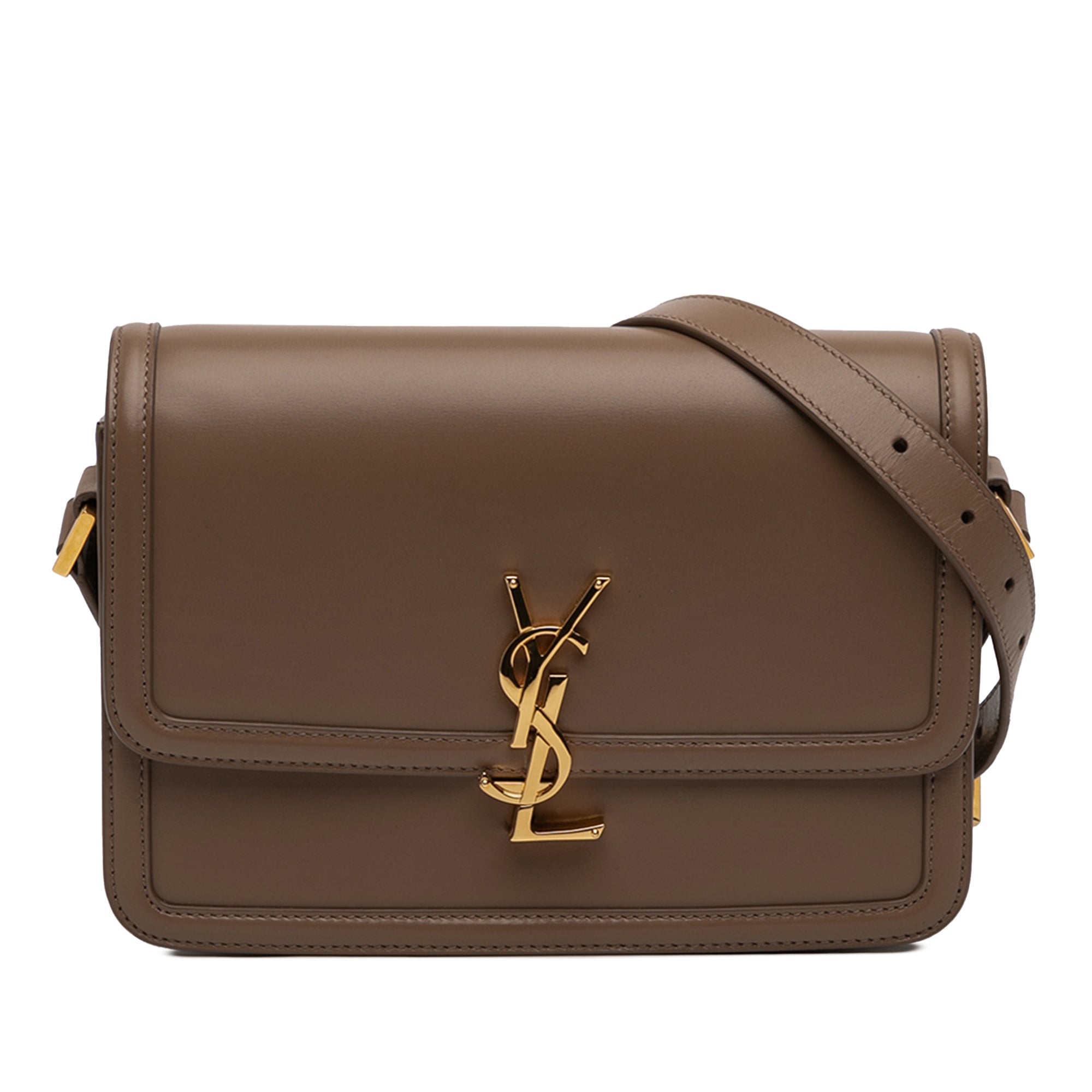 Saint Laurent Medium Calfskin Solferino Satchel In Box - image 1