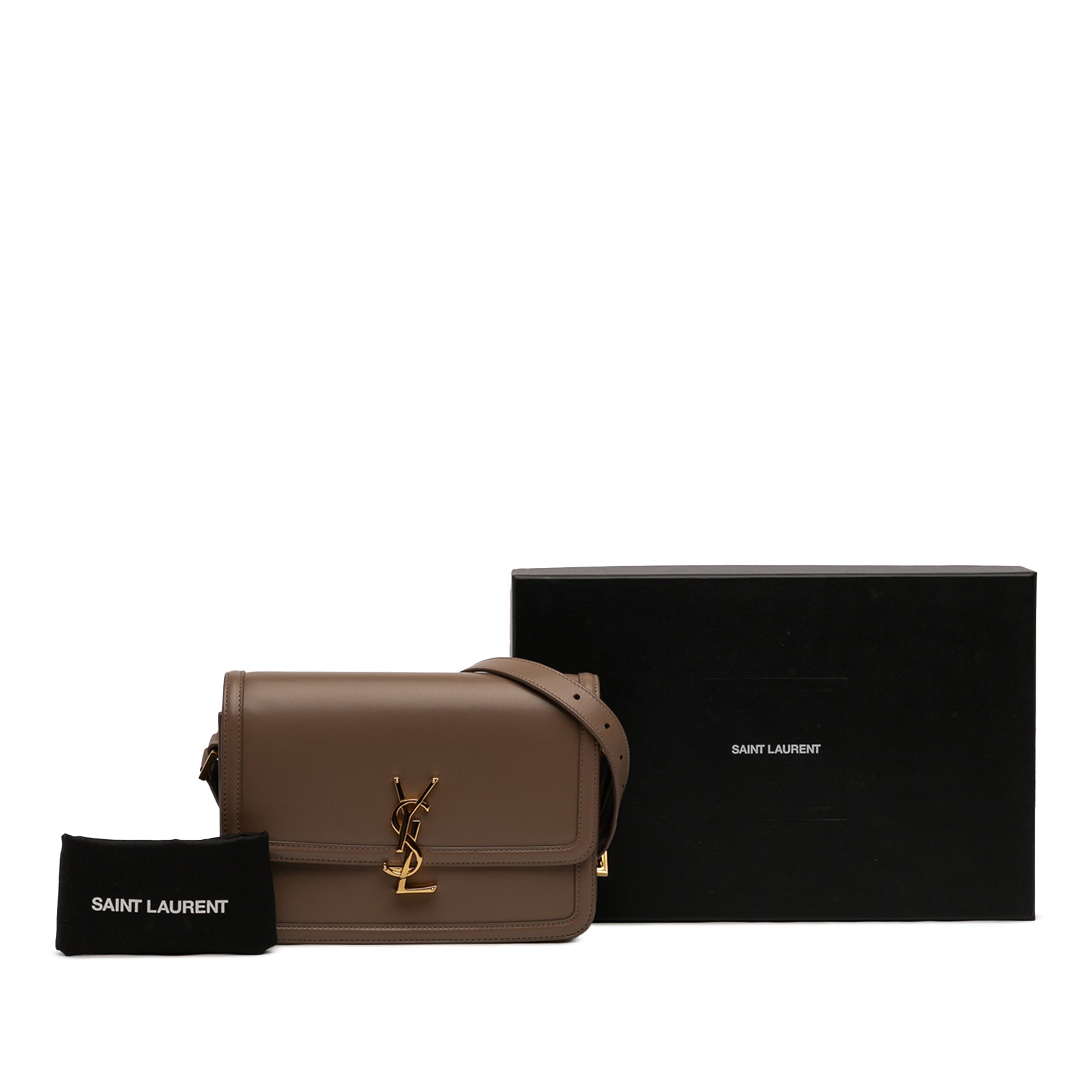 Saint Laurent Medium Calfskin Solferino Satchel In Box - image 12