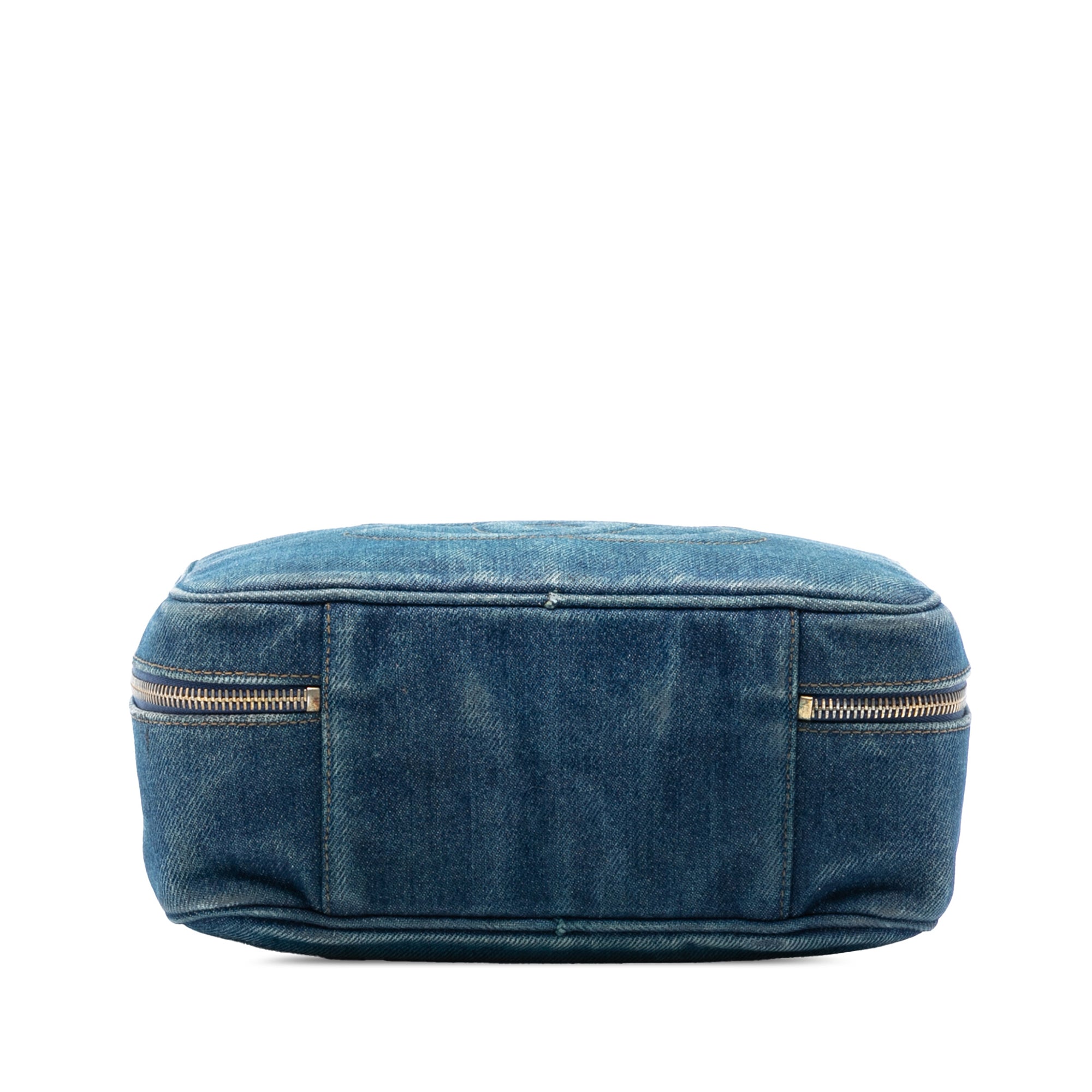 Chanel CC Denim Vanity Bag - image 3