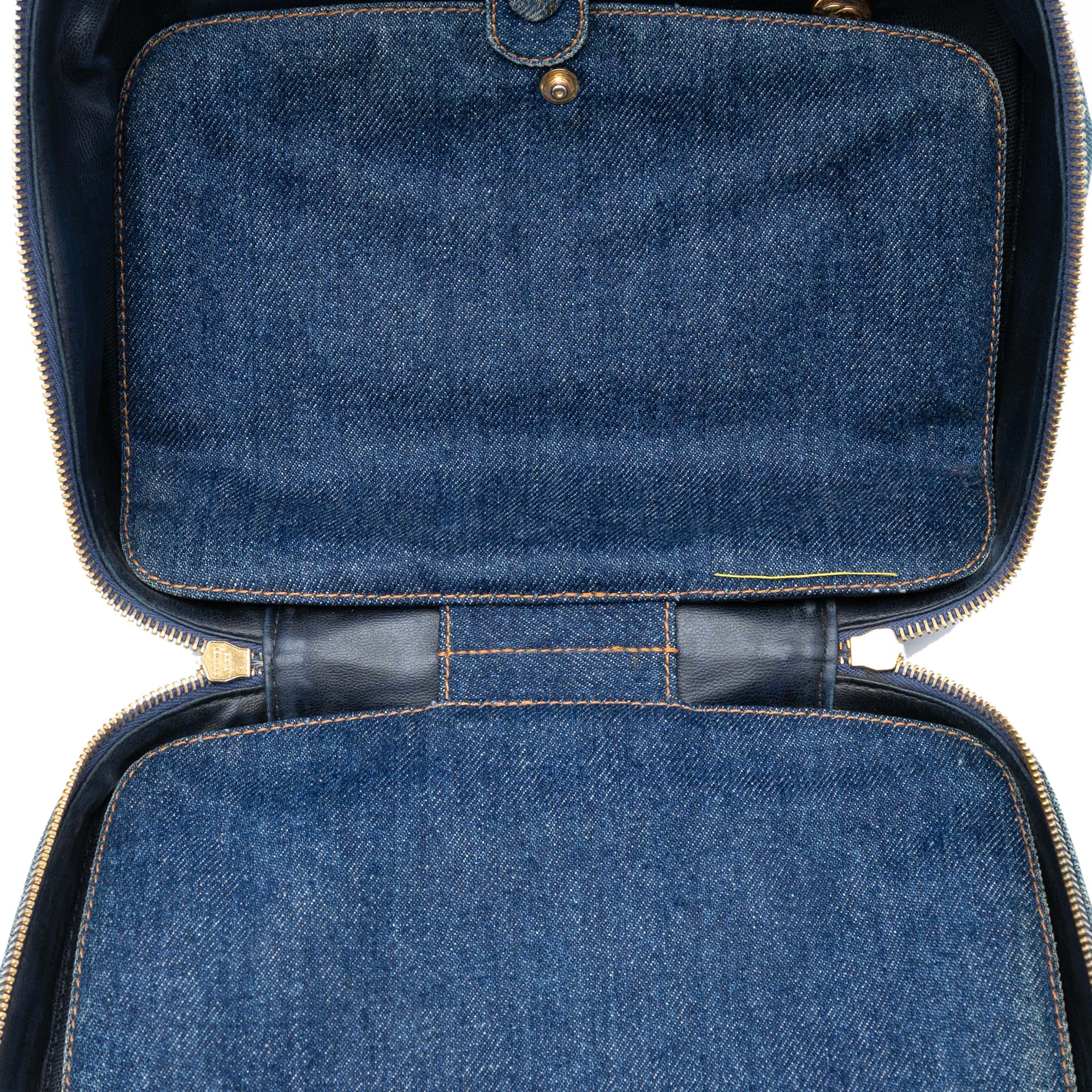 Chanel CC Denim Vanity Bag - image 4
