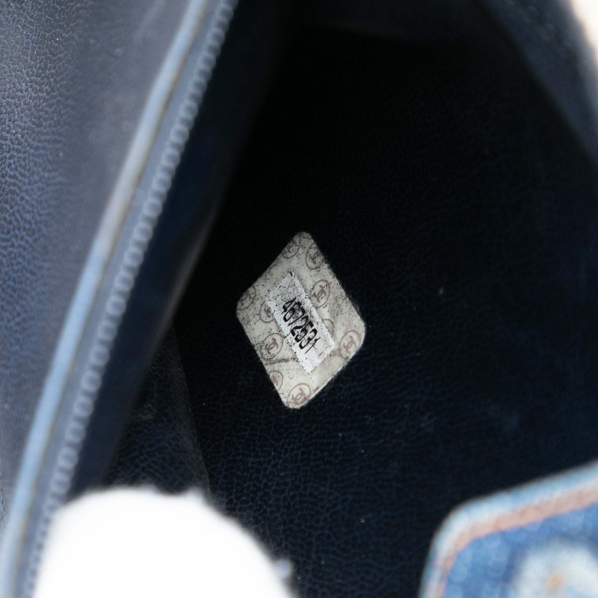 Chanel CC Denim Vanity Bag - image 6