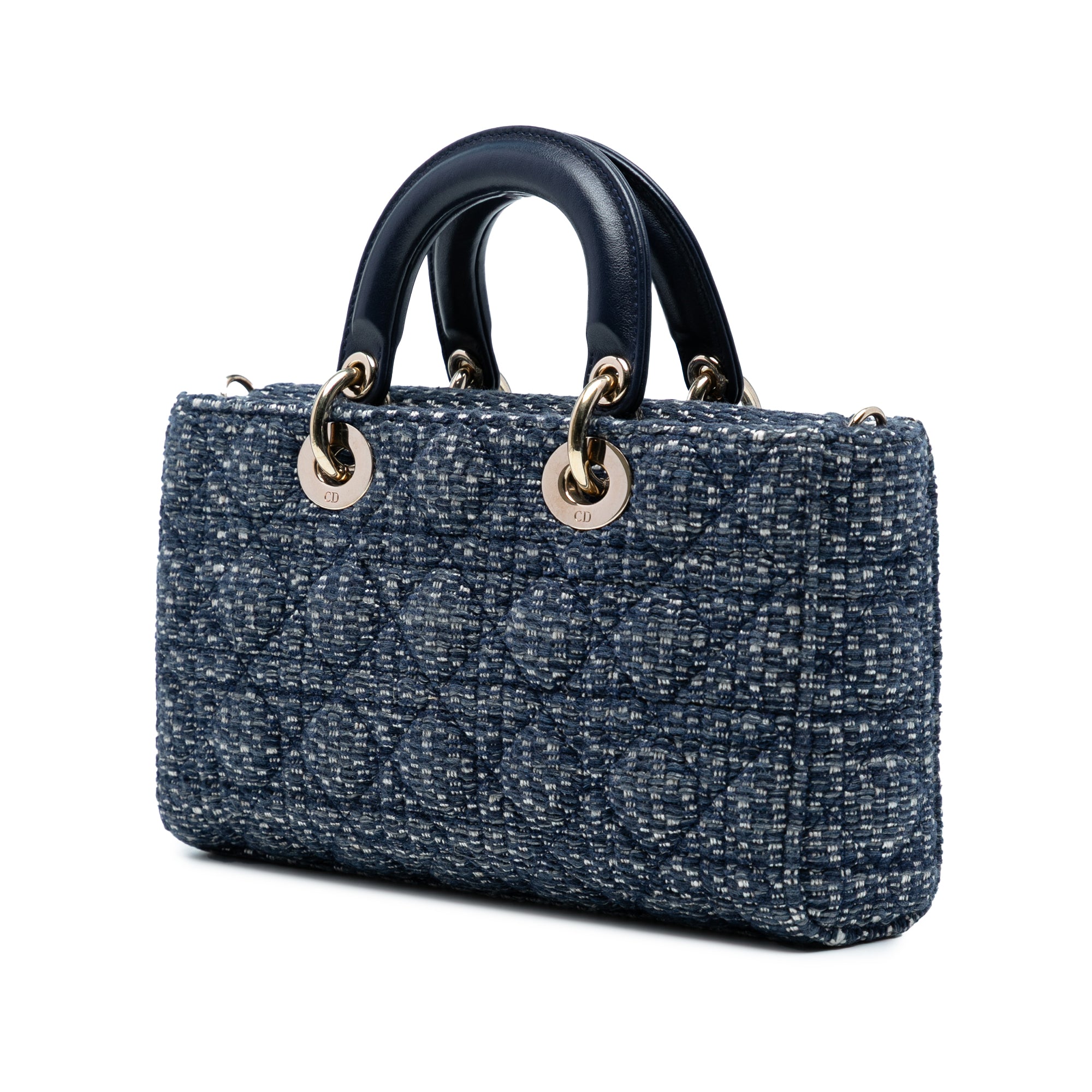 Dior Medium Tweed Cannage Lady D Joy - image 2