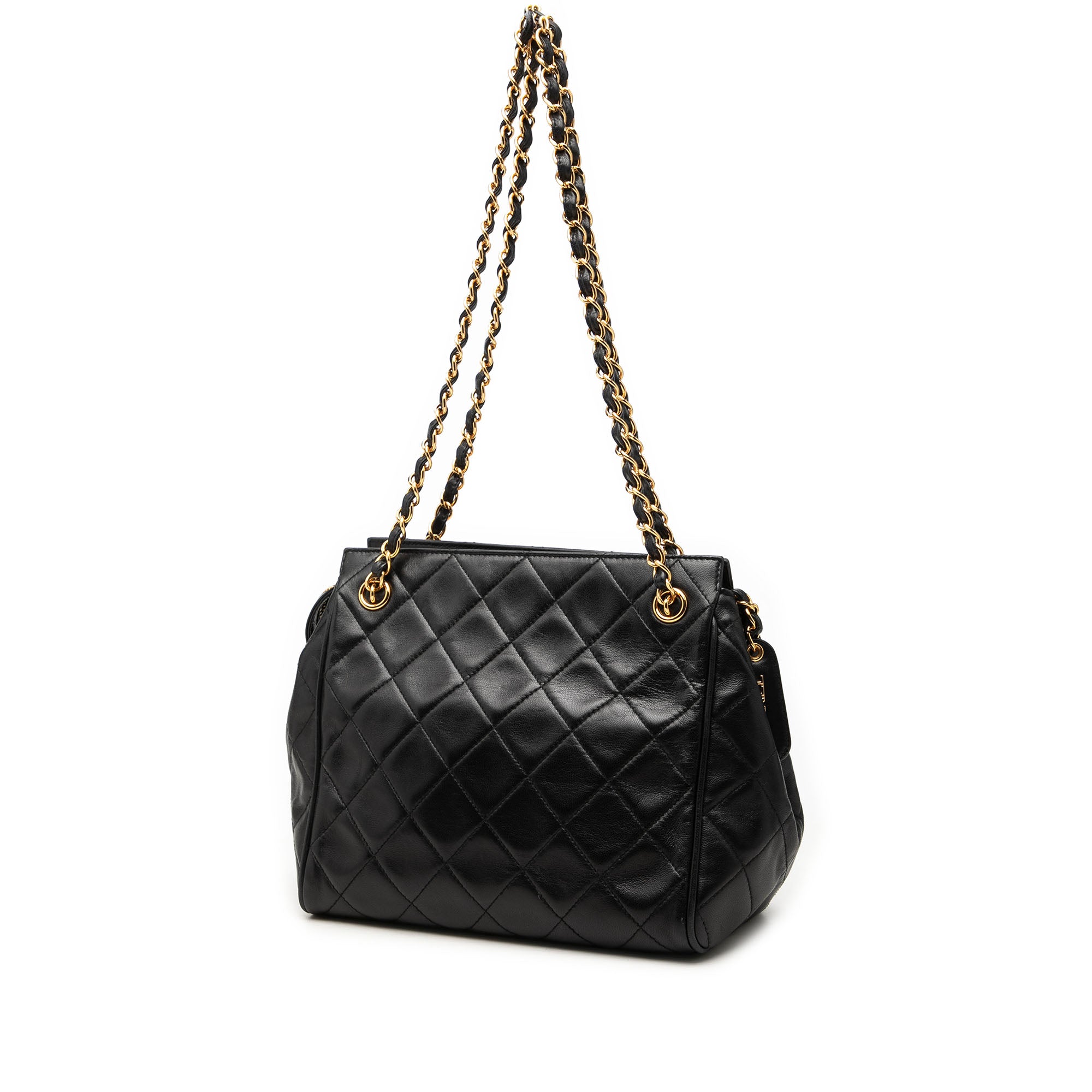 Chanel Quilted Lambskin Tote - image 2