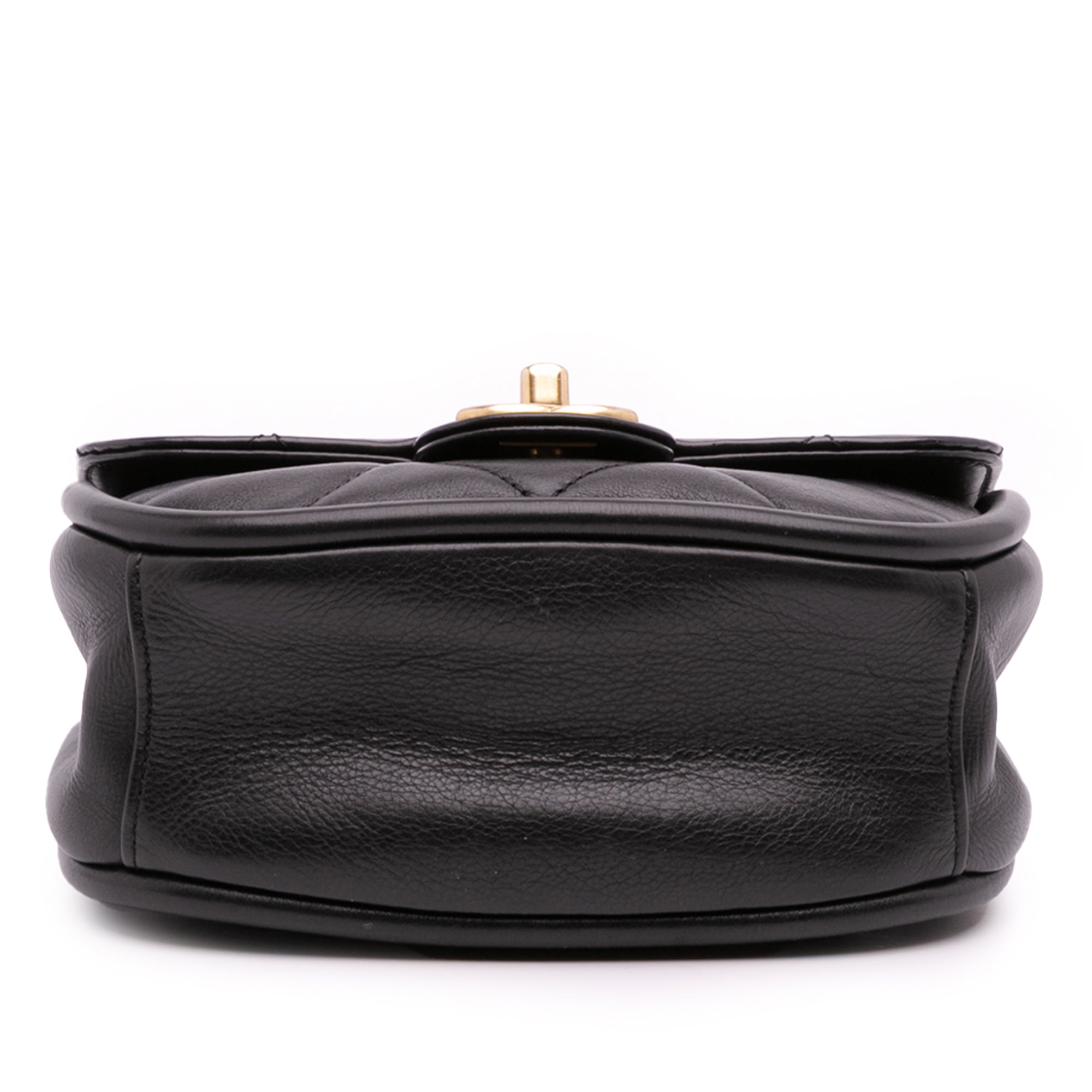 Chanel Mini CC Quilted Calfskin Round Moon Messenger Flap - image 3