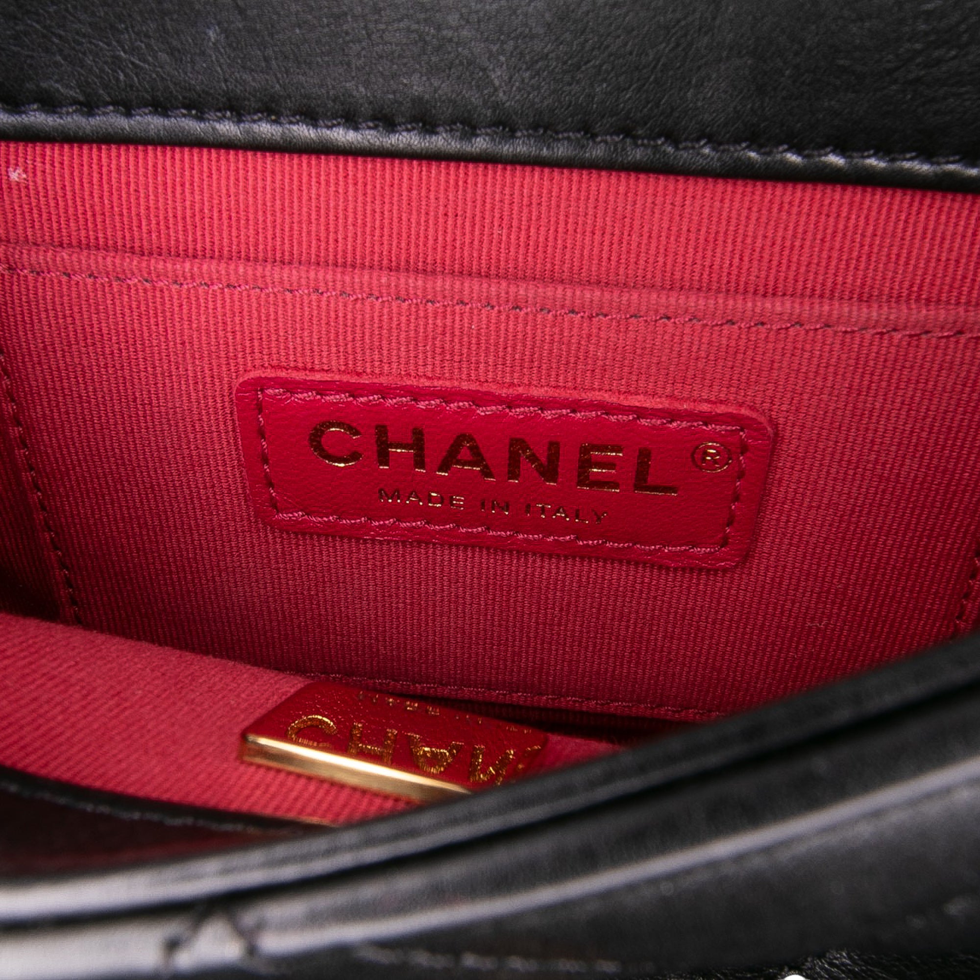 Chanel Mini CC Quilted Calfskin Round Moon Messenger Flap - image 5