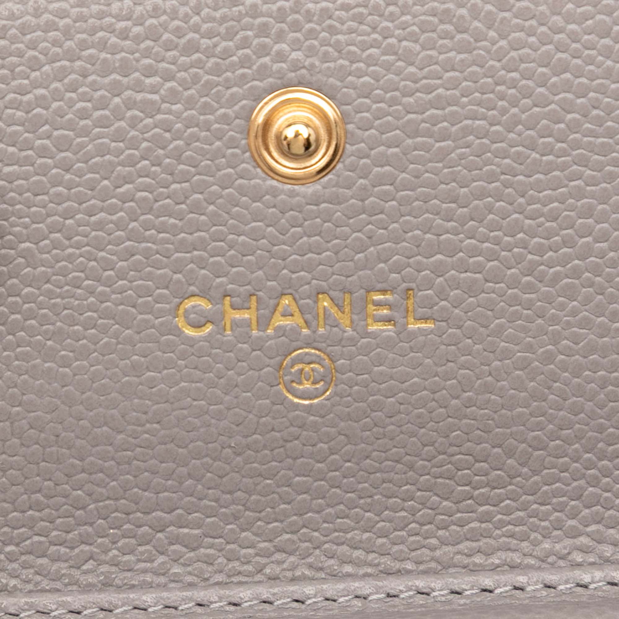 Chanel CC Quilted Caviar Miss Coco Clutch With Chain - image 5