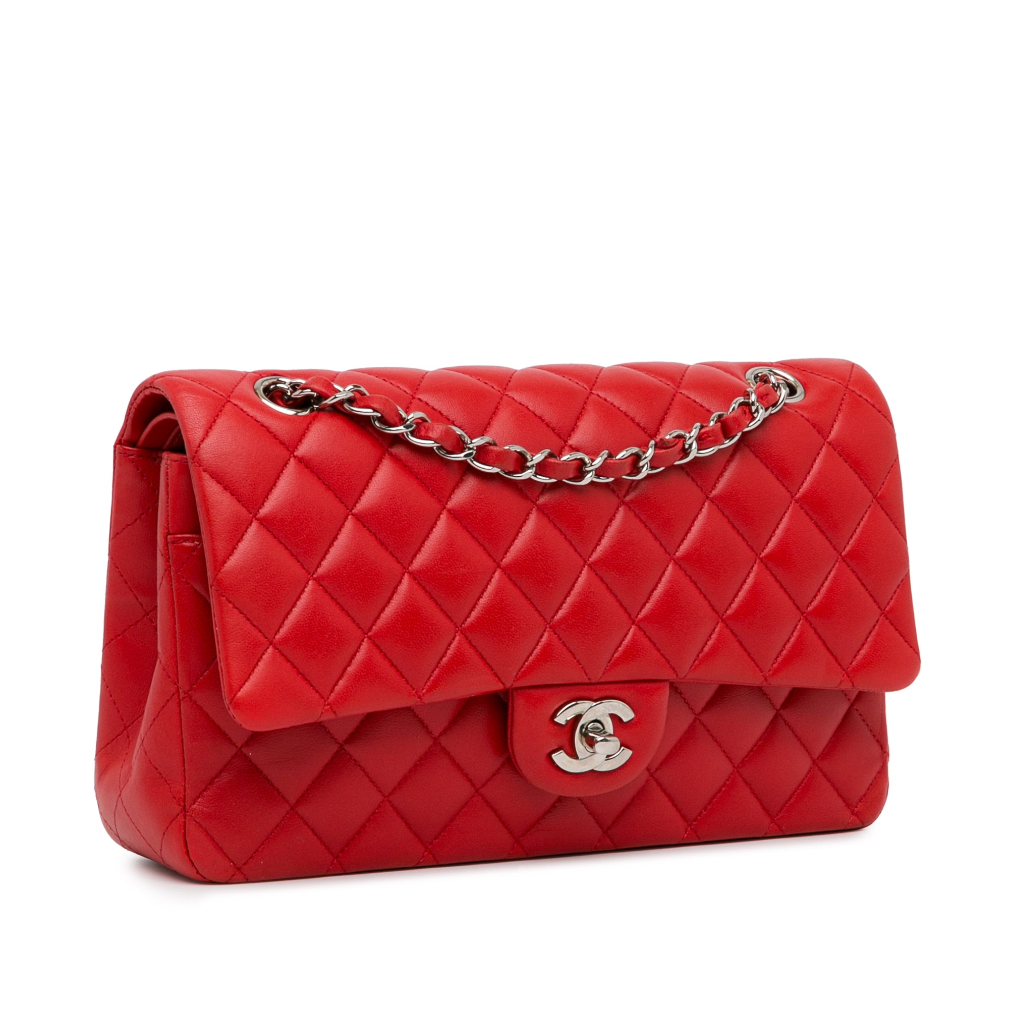 Chanel Medium Classic Lambskin Double Flap - image 2