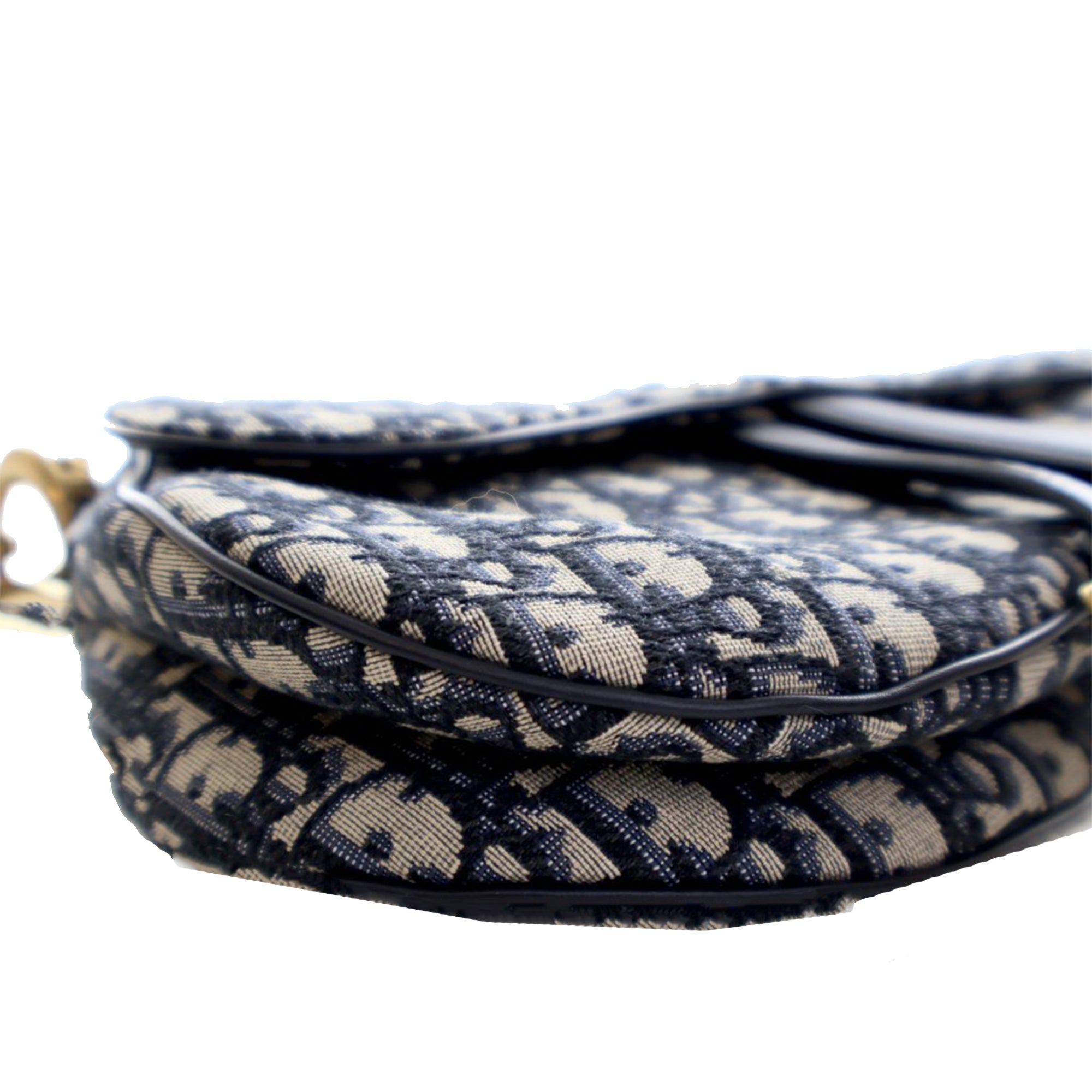 Dior Oblique Canvas Saddle Bag - image 12