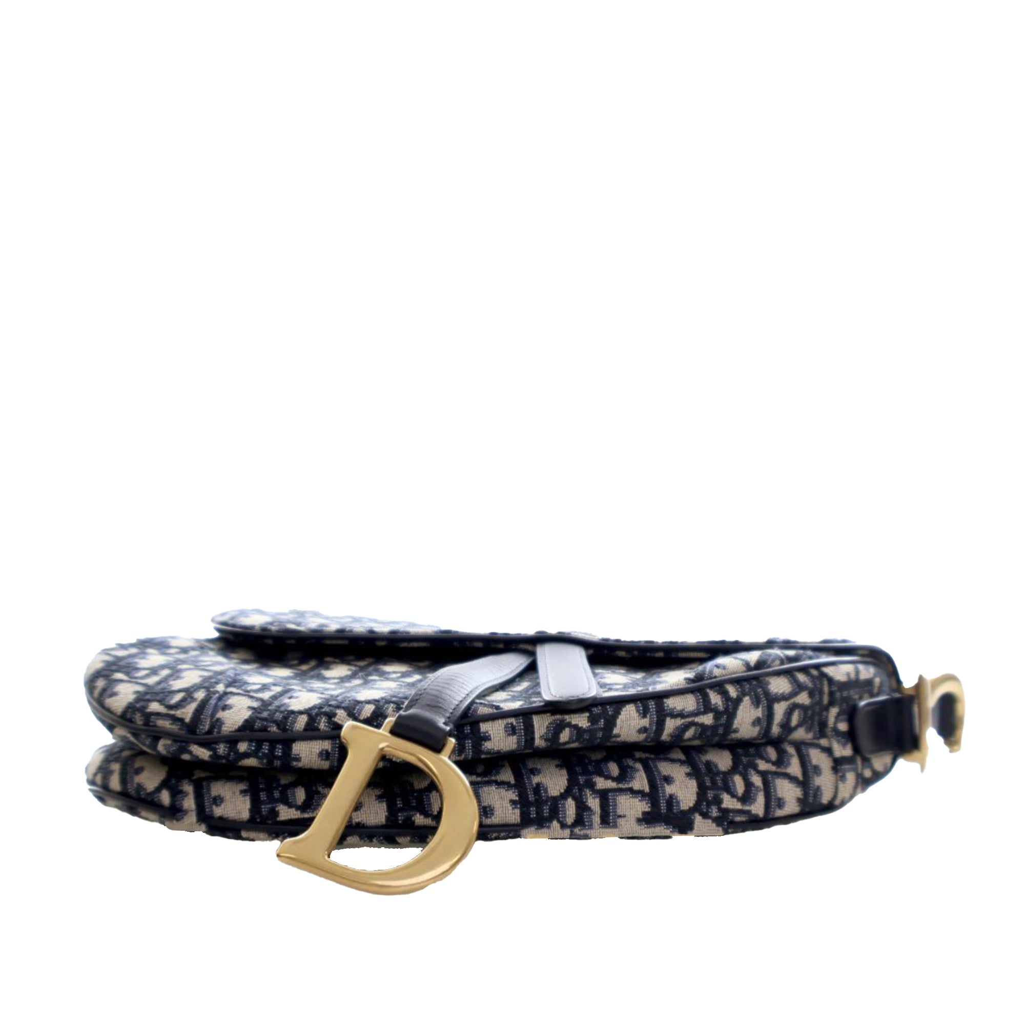 Dior Oblique Canvas Saddle Bag - image 5