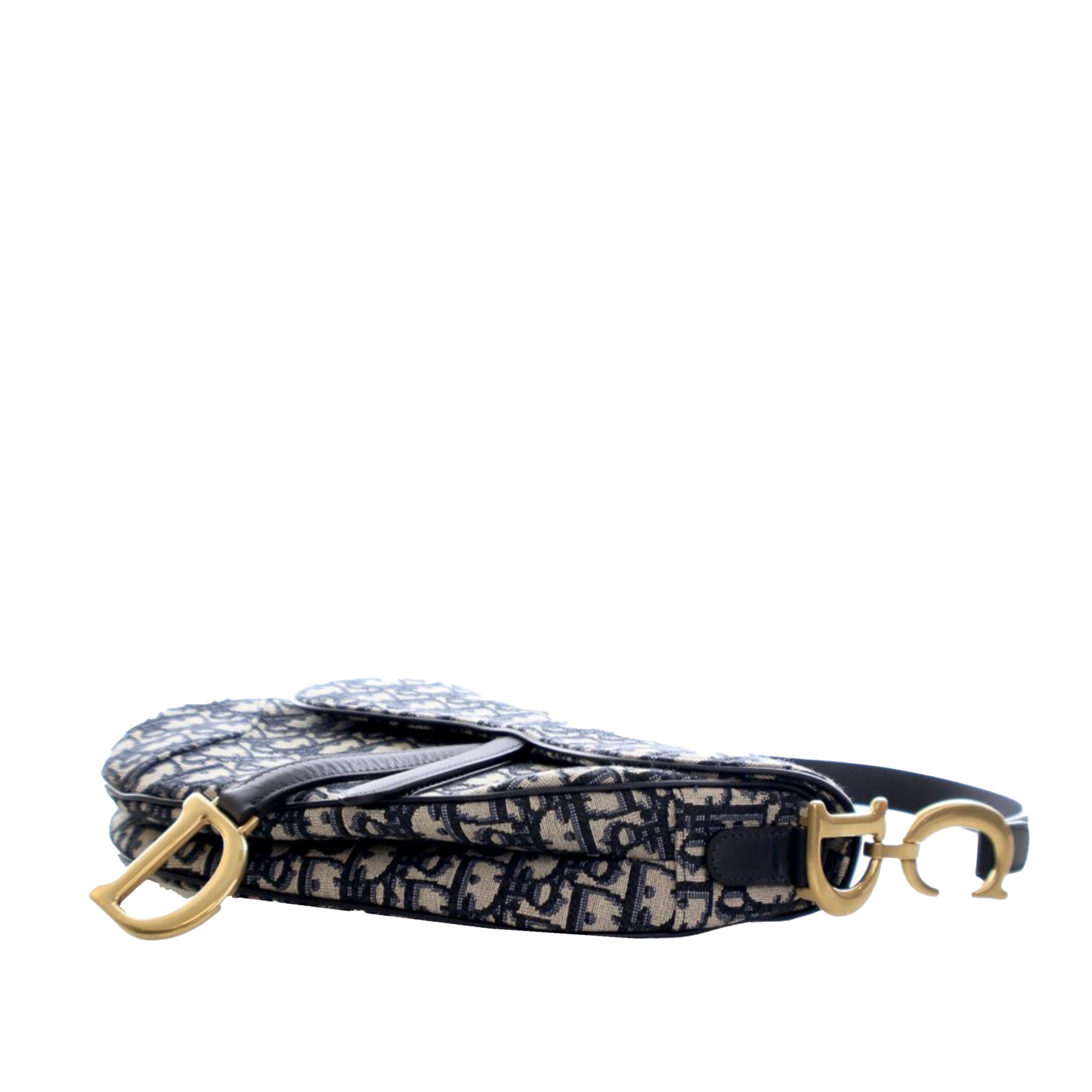 Dior Oblique Canvas Saddle Bag - image 6