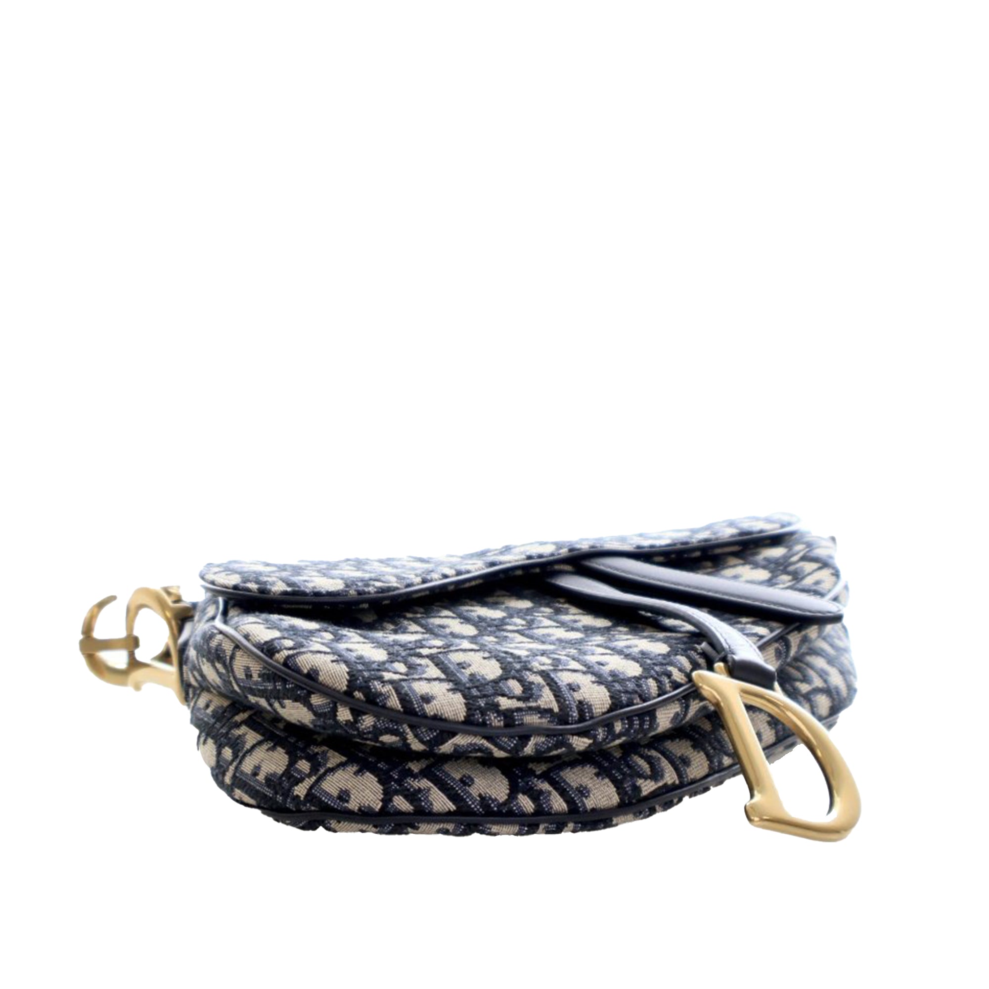 Dior Oblique Canvas Saddle Bag - image 7