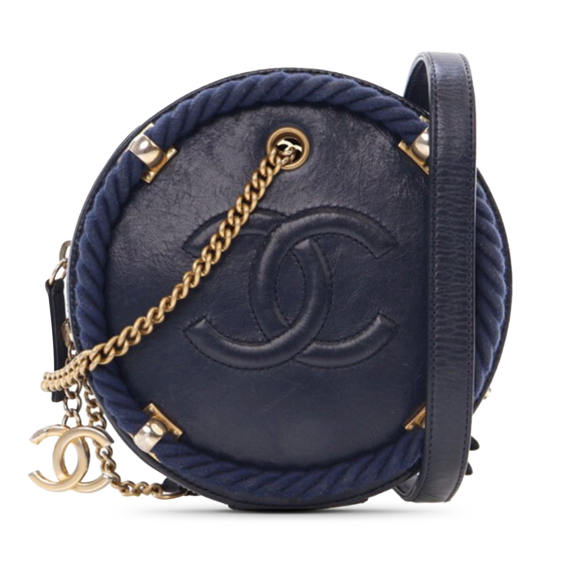 Chanel Calfskin En Vogue Round Crossbody - image 1