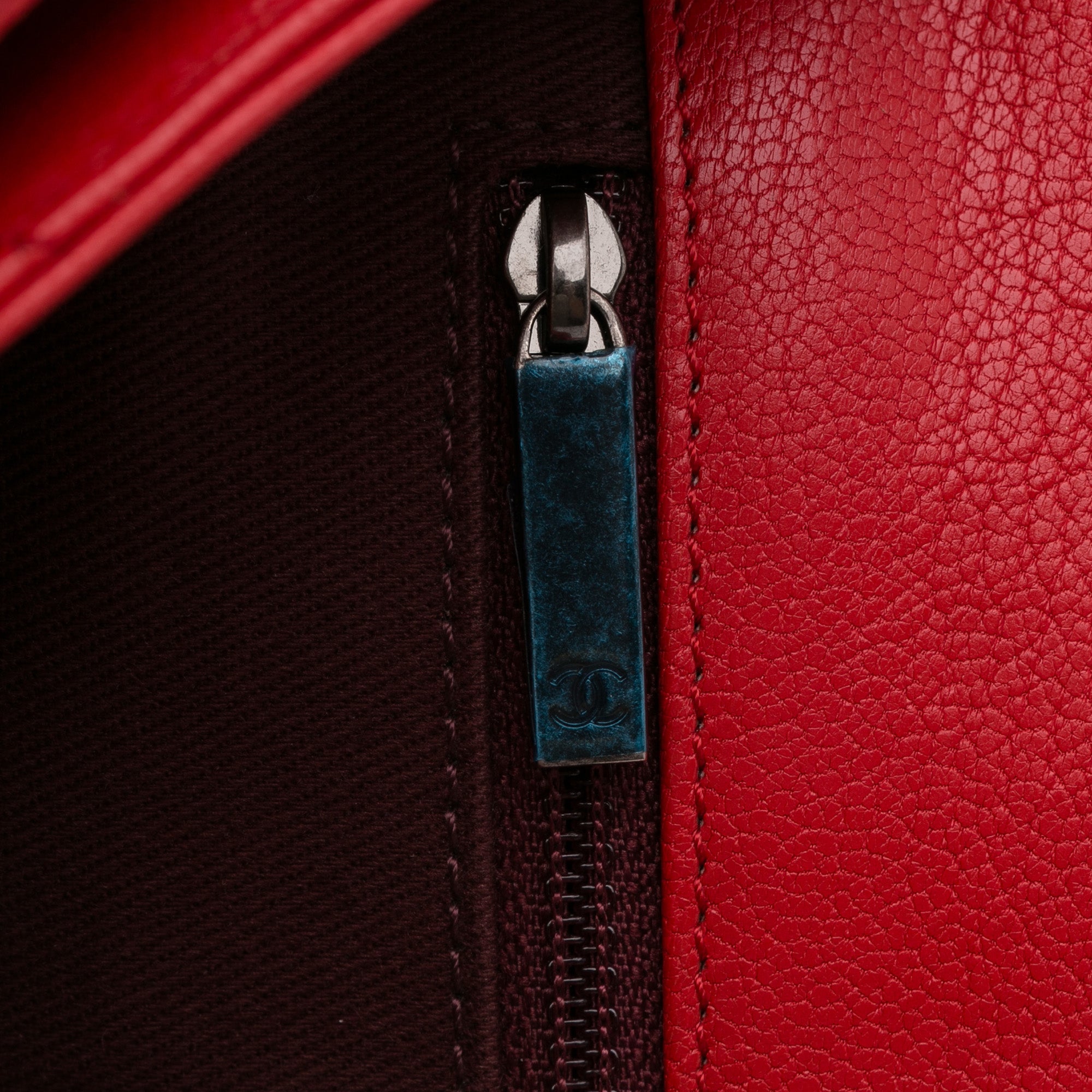 Chanel Small Quilted Goatskin Double Carry Waist Chain Flap - image 11