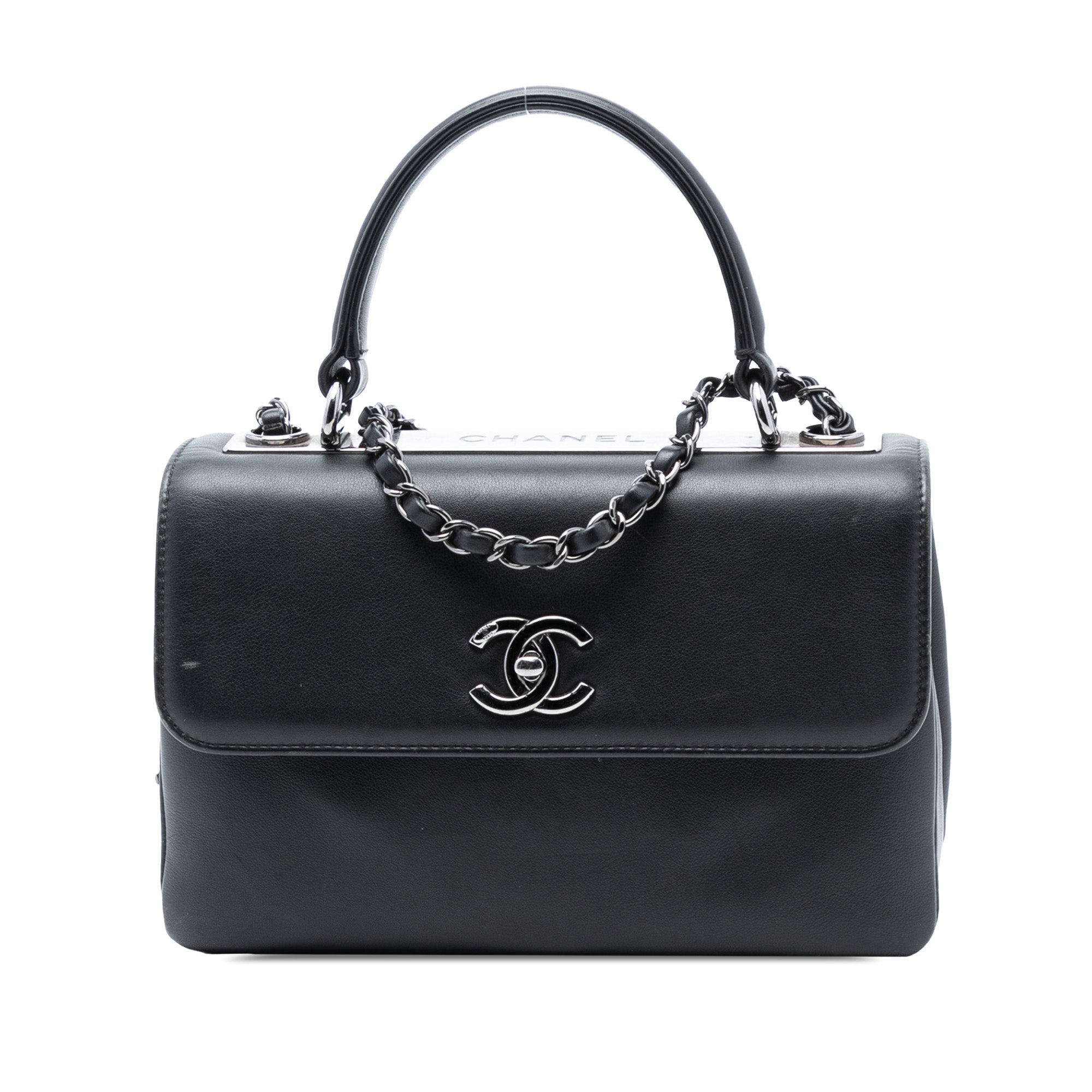 Chanel Small Lambskin Trendy CC Top Handle Bag - image 1