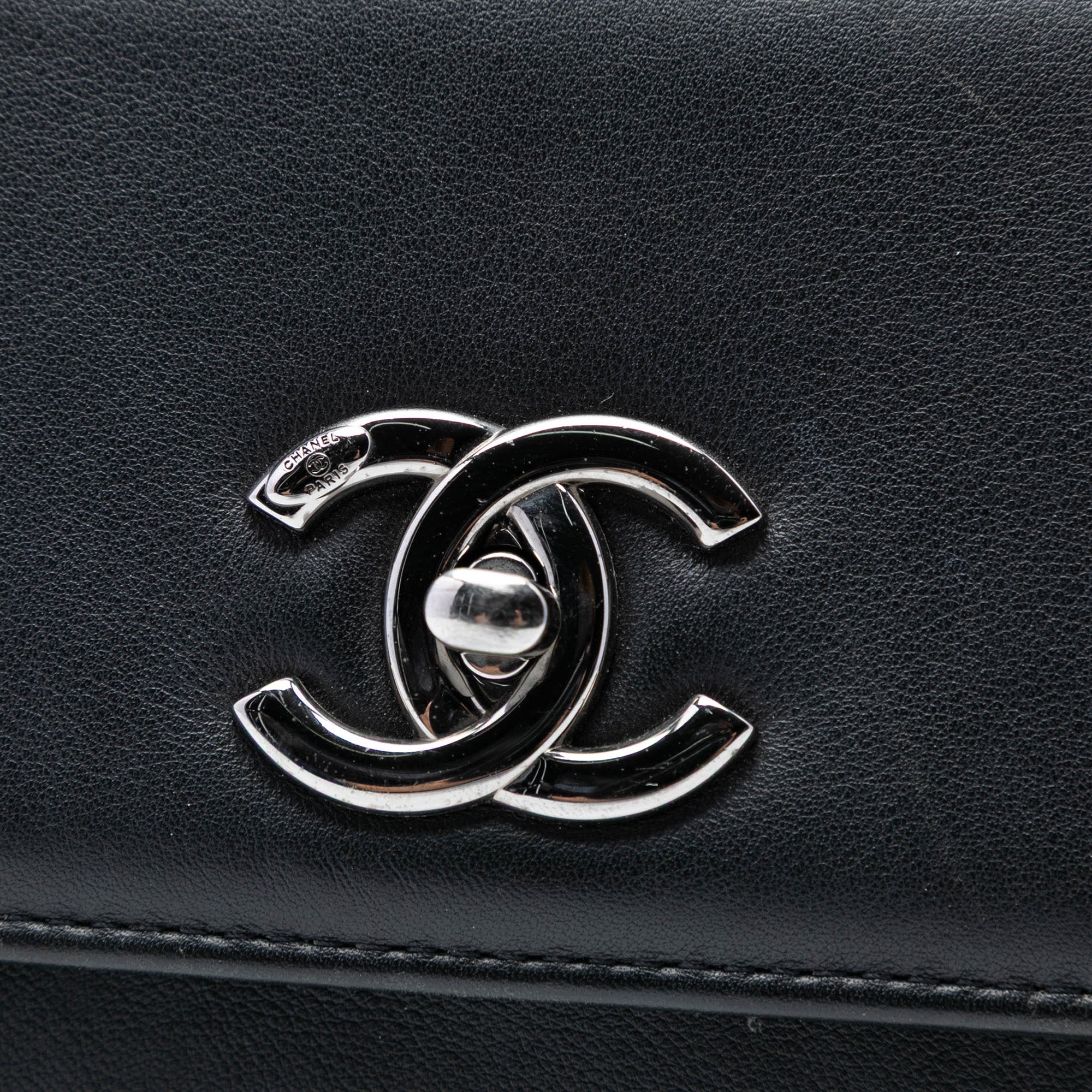 Chanel Small Lambskin Trendy CC Top Handle Bag - image 6