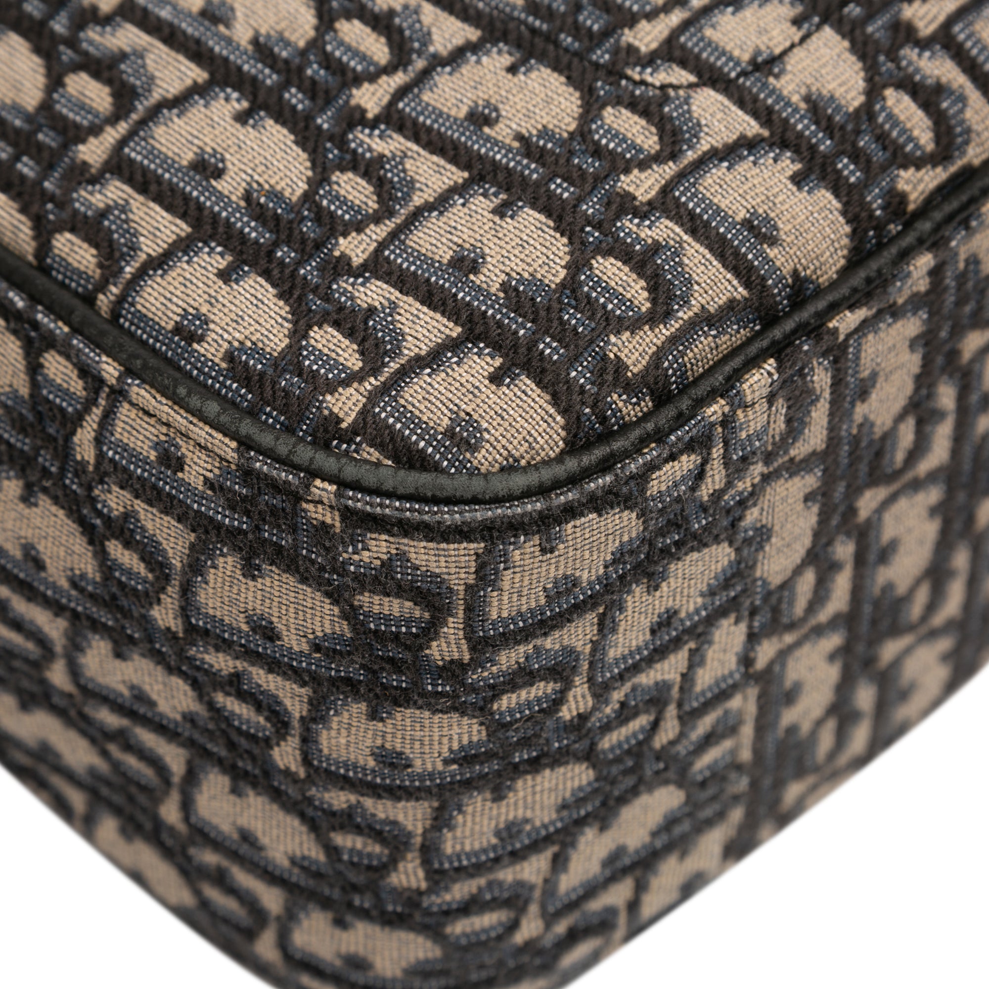 Dior Oblique Canvas and Leather Saddle Tote - image 7