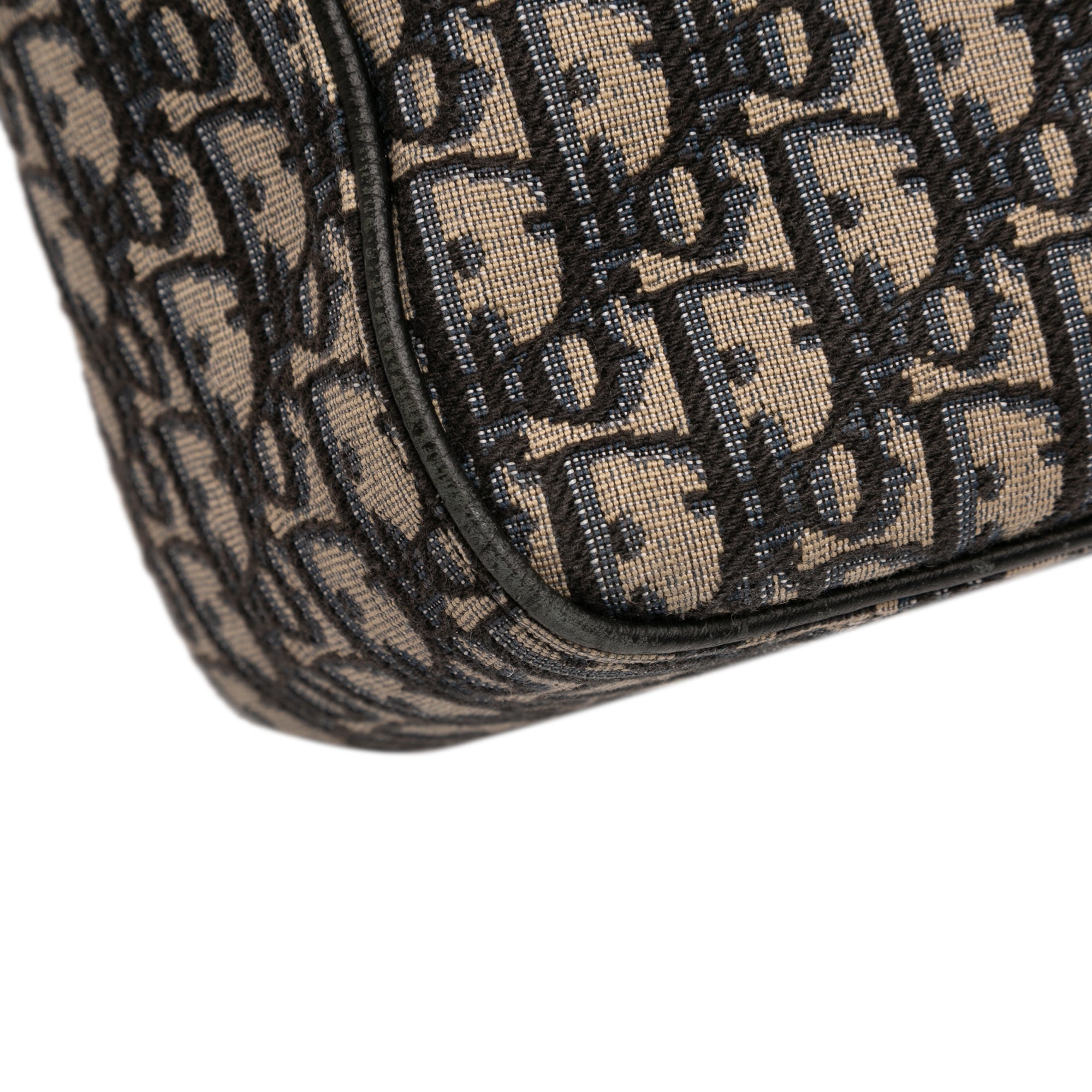 Dior Oblique Canvas and Leather Saddle Tote - image 8