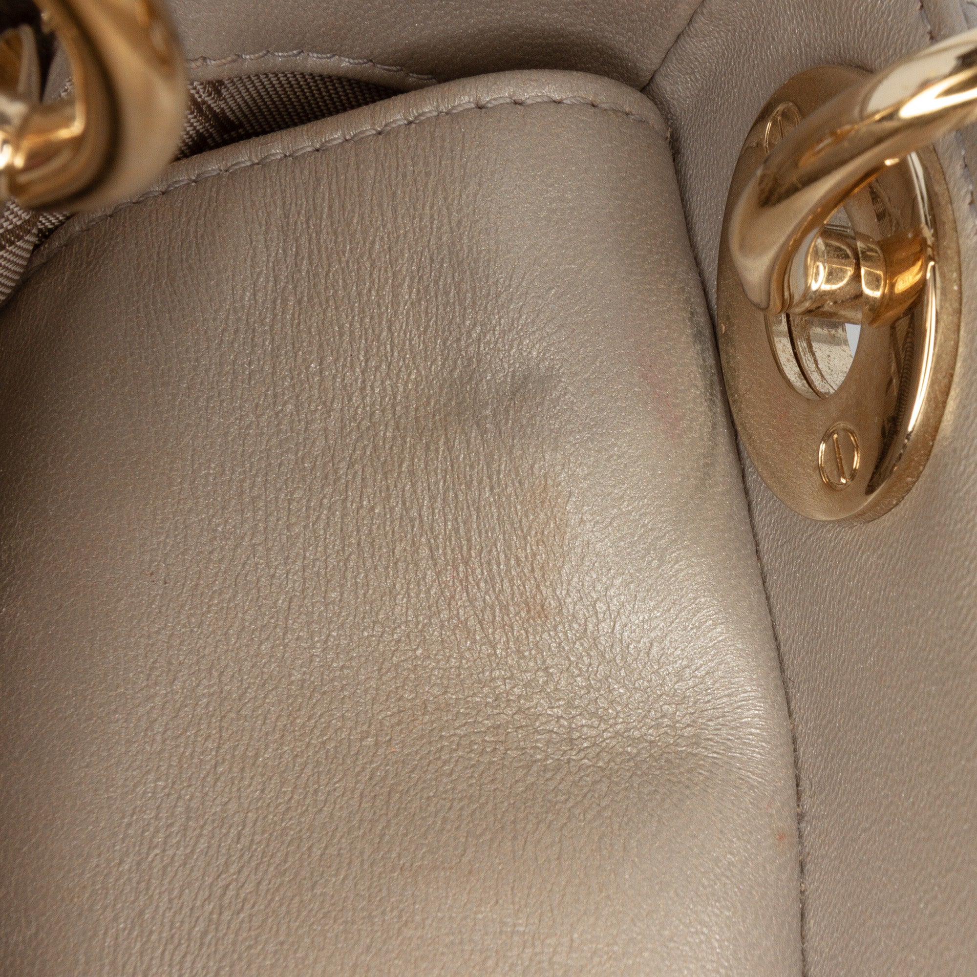 Dior Mini Lambskin Cannage Lady Dior - image 6