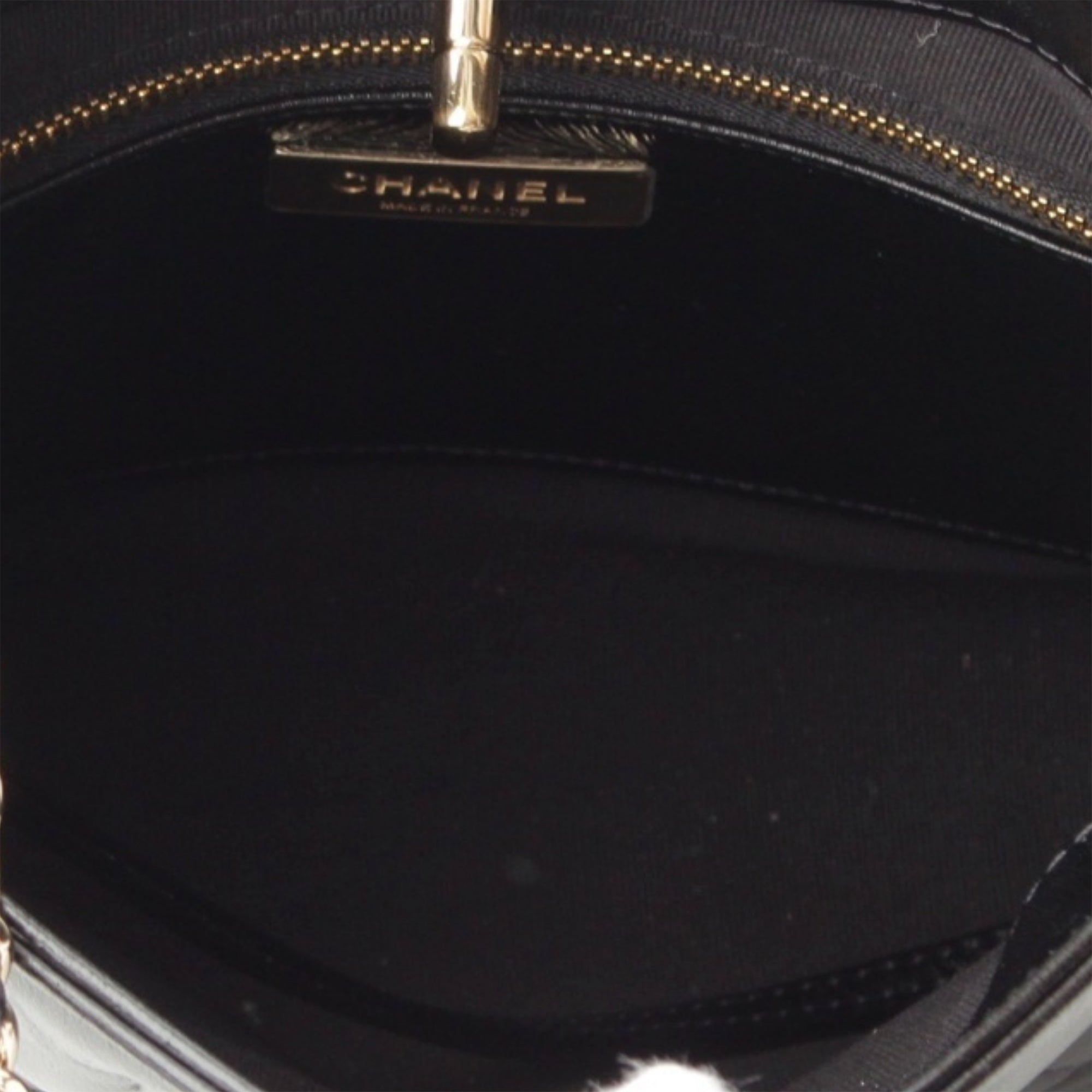 Chanel Mini Quilted Glazed Calfskin 31 Shopping Bag - image 4