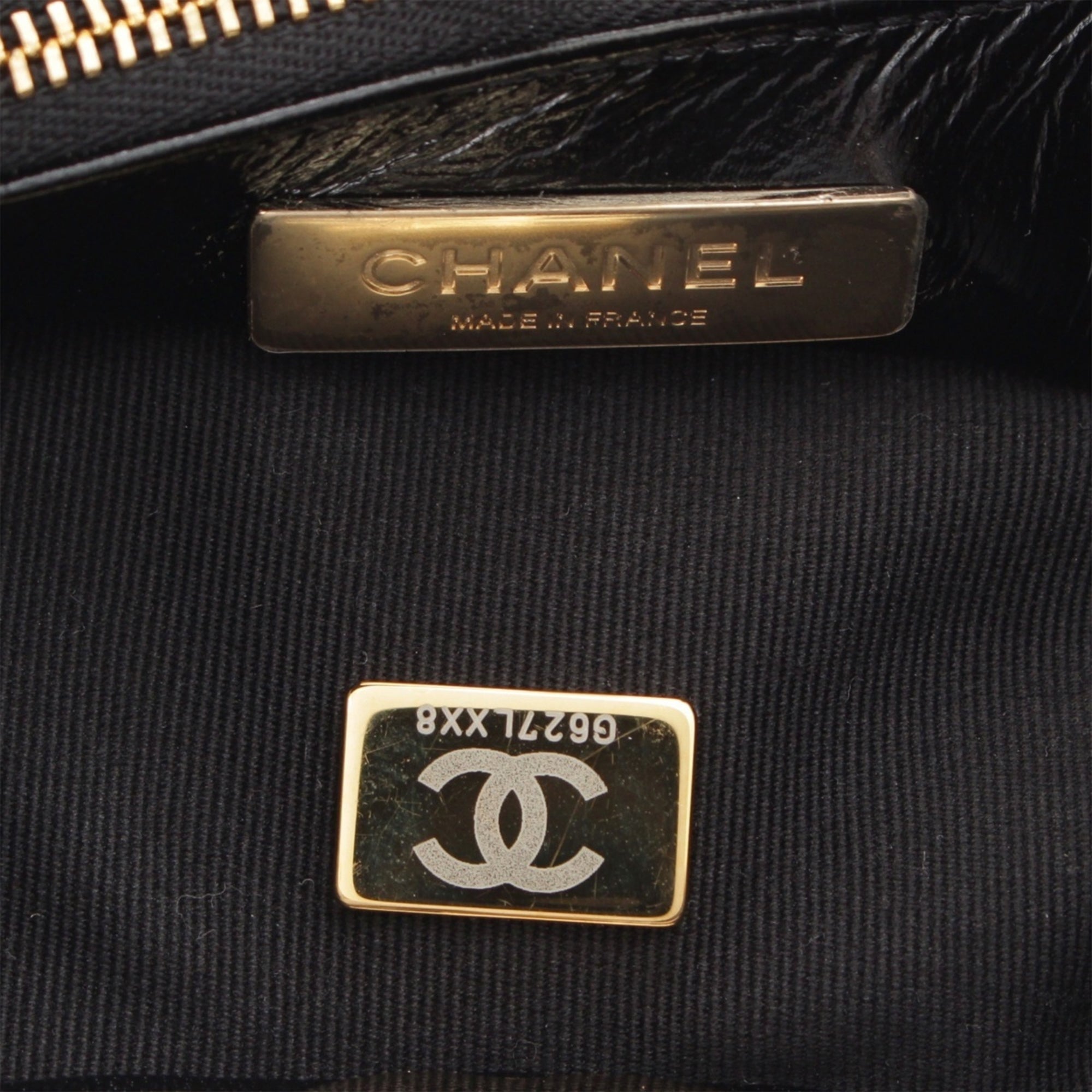 Chanel Mini Quilted Glazed Calfskin 31 Shopping Bag - image 5