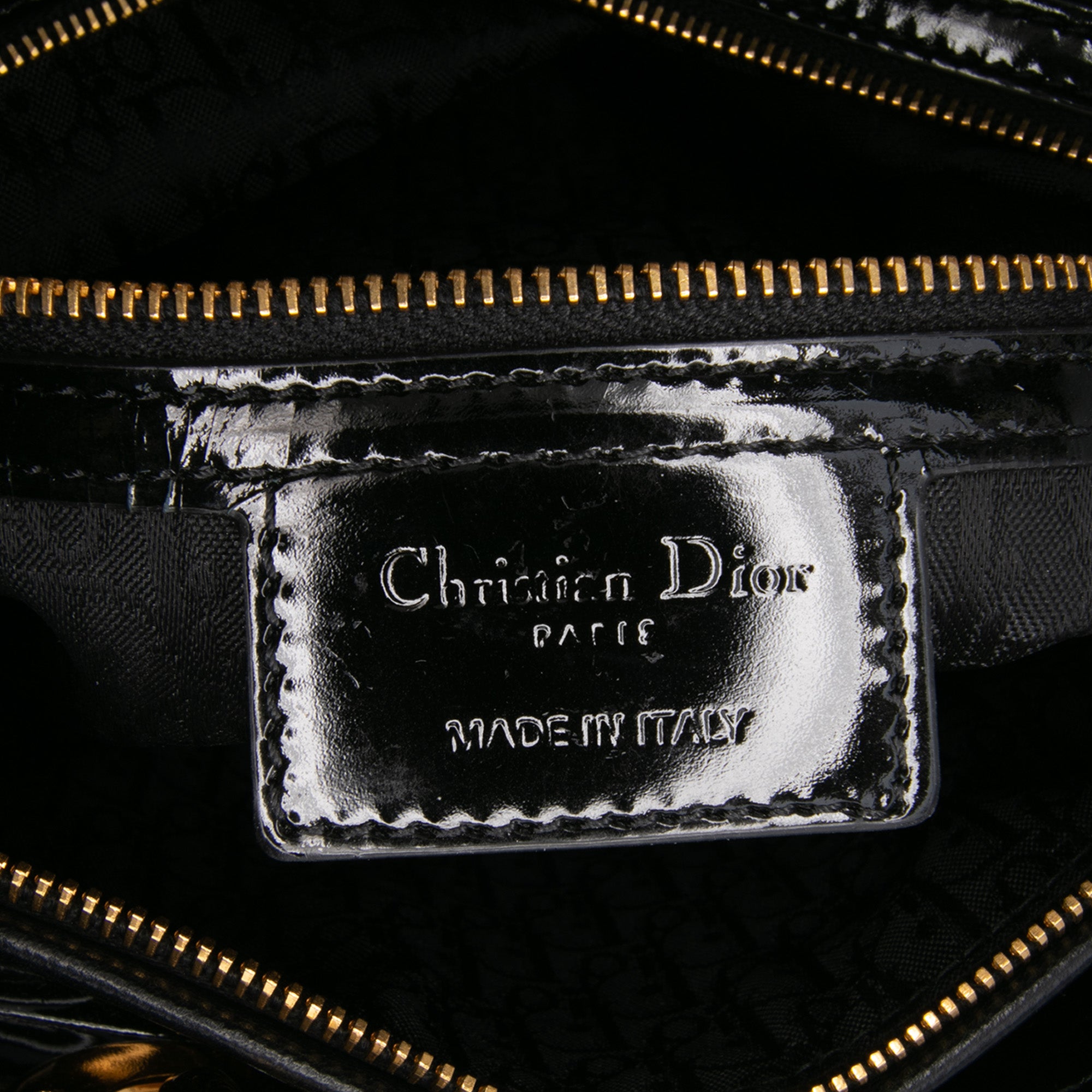 Dior Large Patent Cannage Lady Dior - image 5