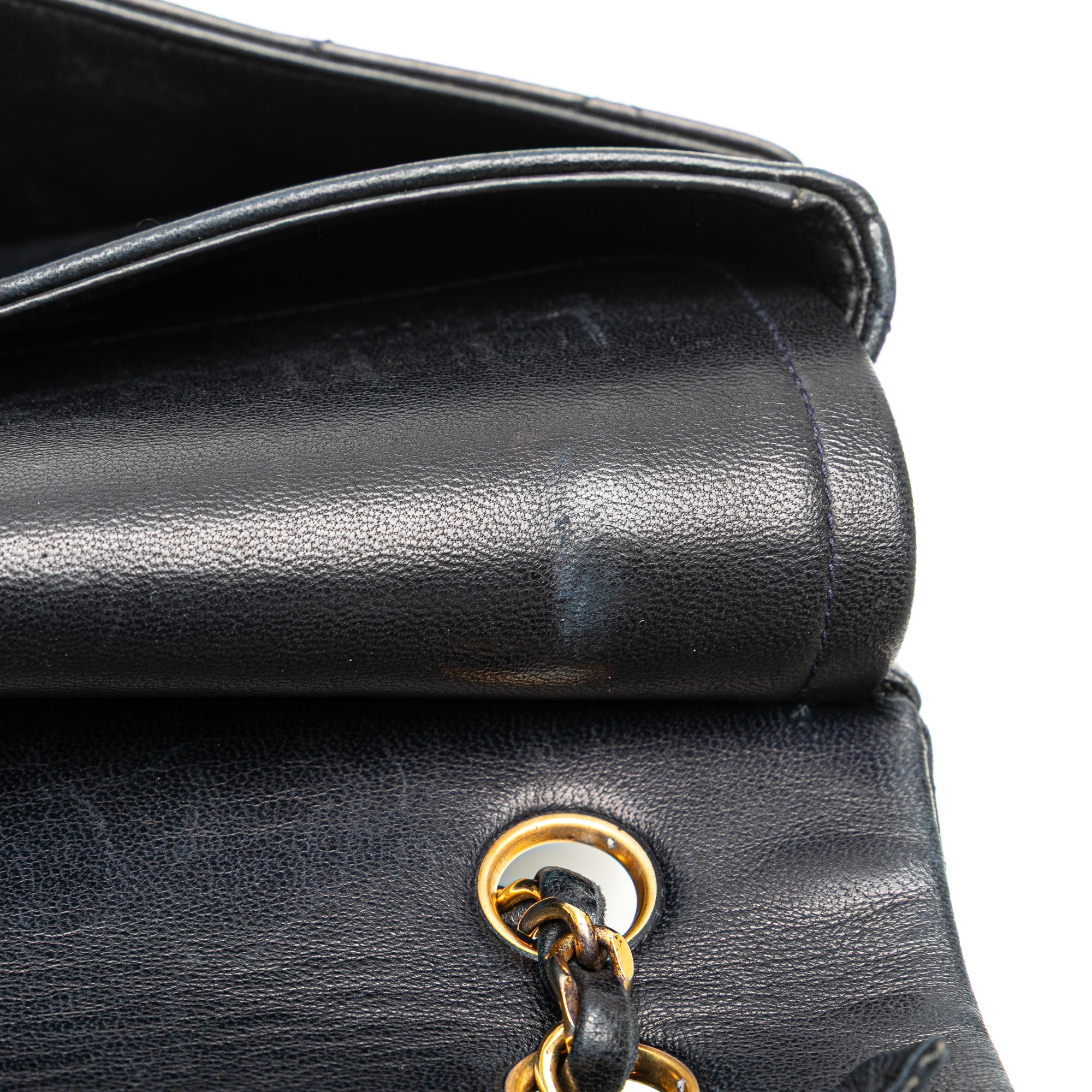 Chanel Medium Classic Lambskin Double Flap - image 11