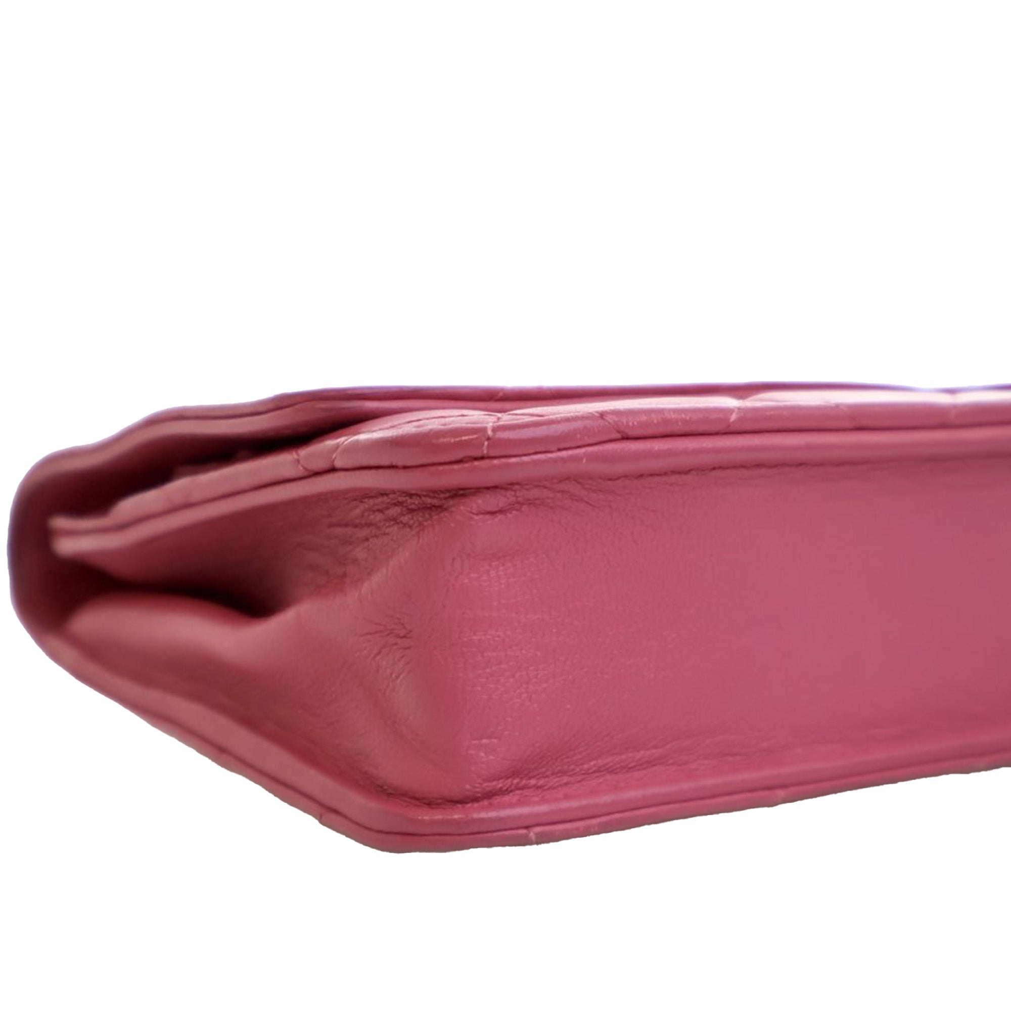 Chanel CC Quilted Lambskin Wallet on Chain - image 9