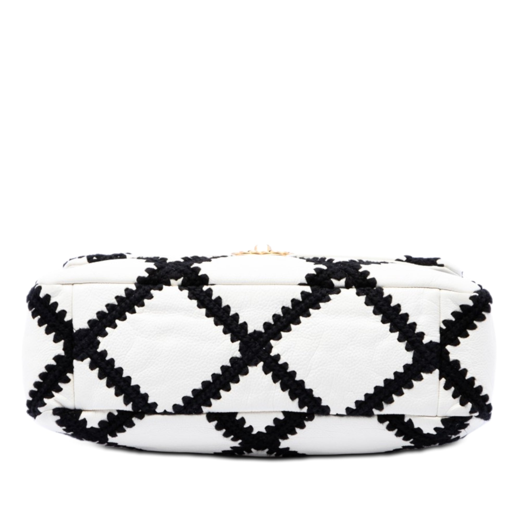 Chanel Large Crochet Calfskin 19 Flap - image 3