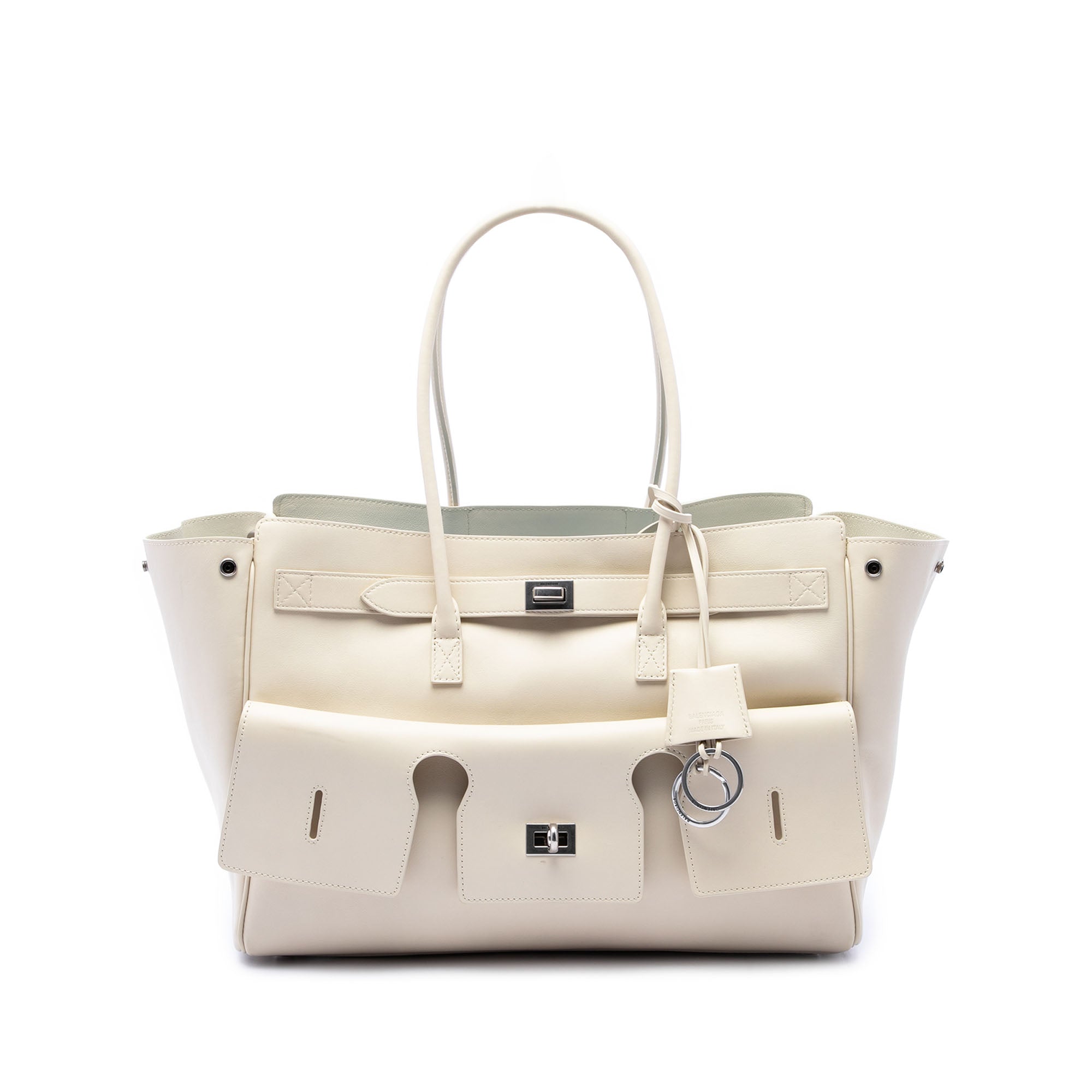 Balenciaga Medium Smooth Calfskin Bel Air Carry All Tote - image 1