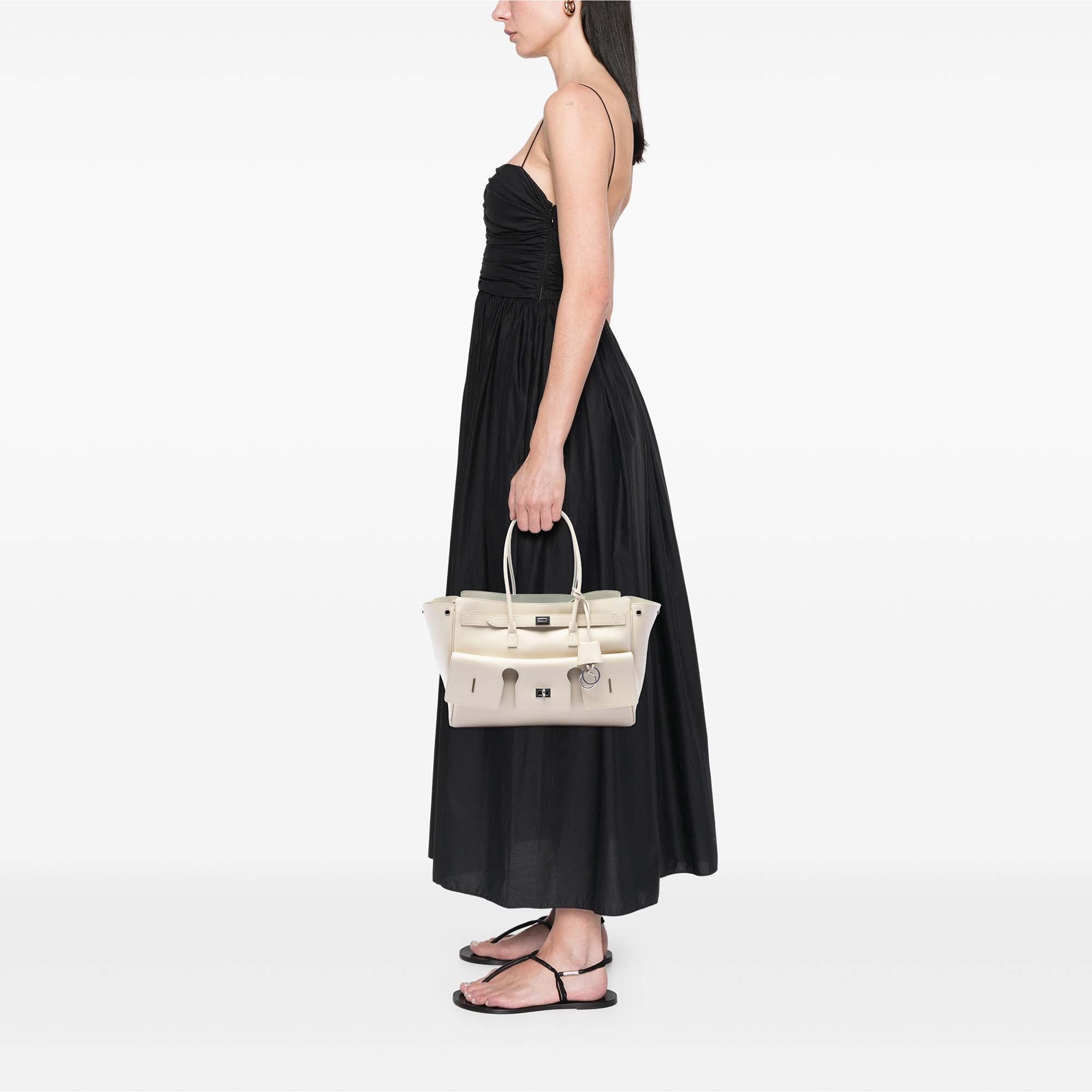 Balenciaga Medium Smooth Calfskin Bel Air Carry All Tote - image 6