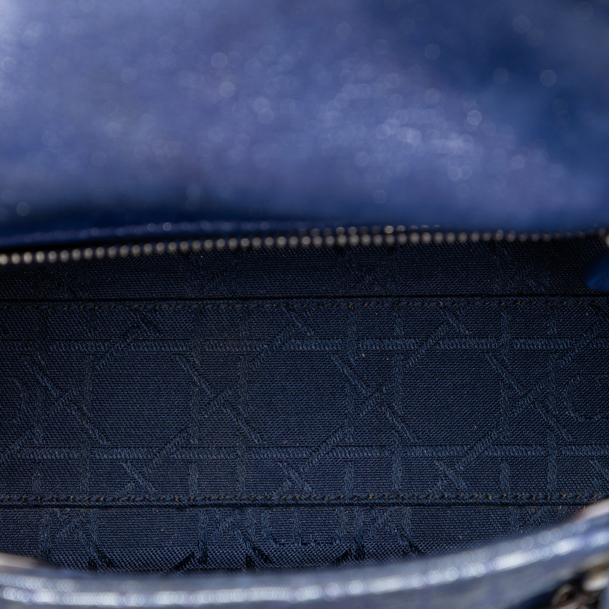Dior Mini Iridescent Lambskin Cannage Lady Dior - image 4