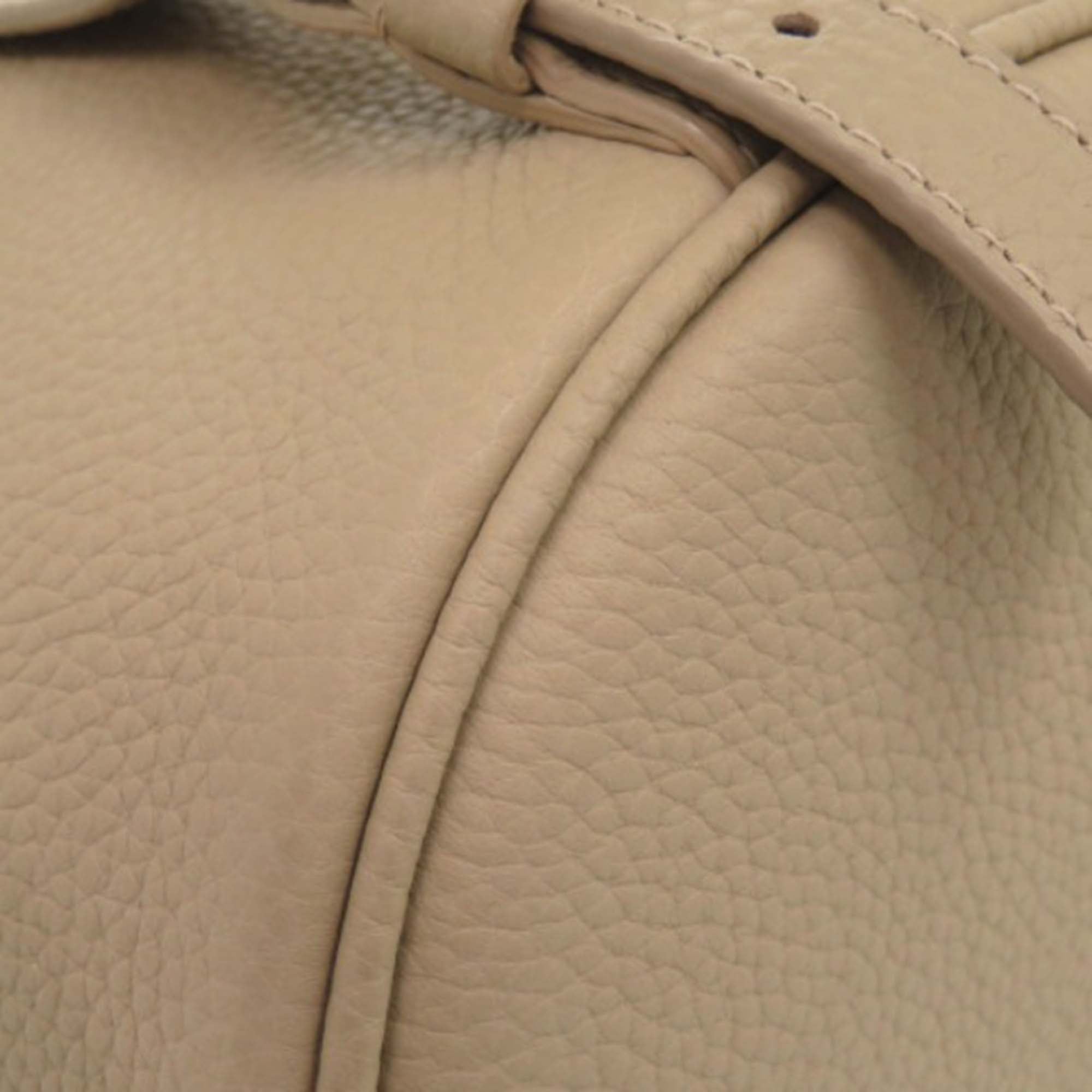 Loro Piana Grained Calfskin Extra Drawstring Backpack - image 10