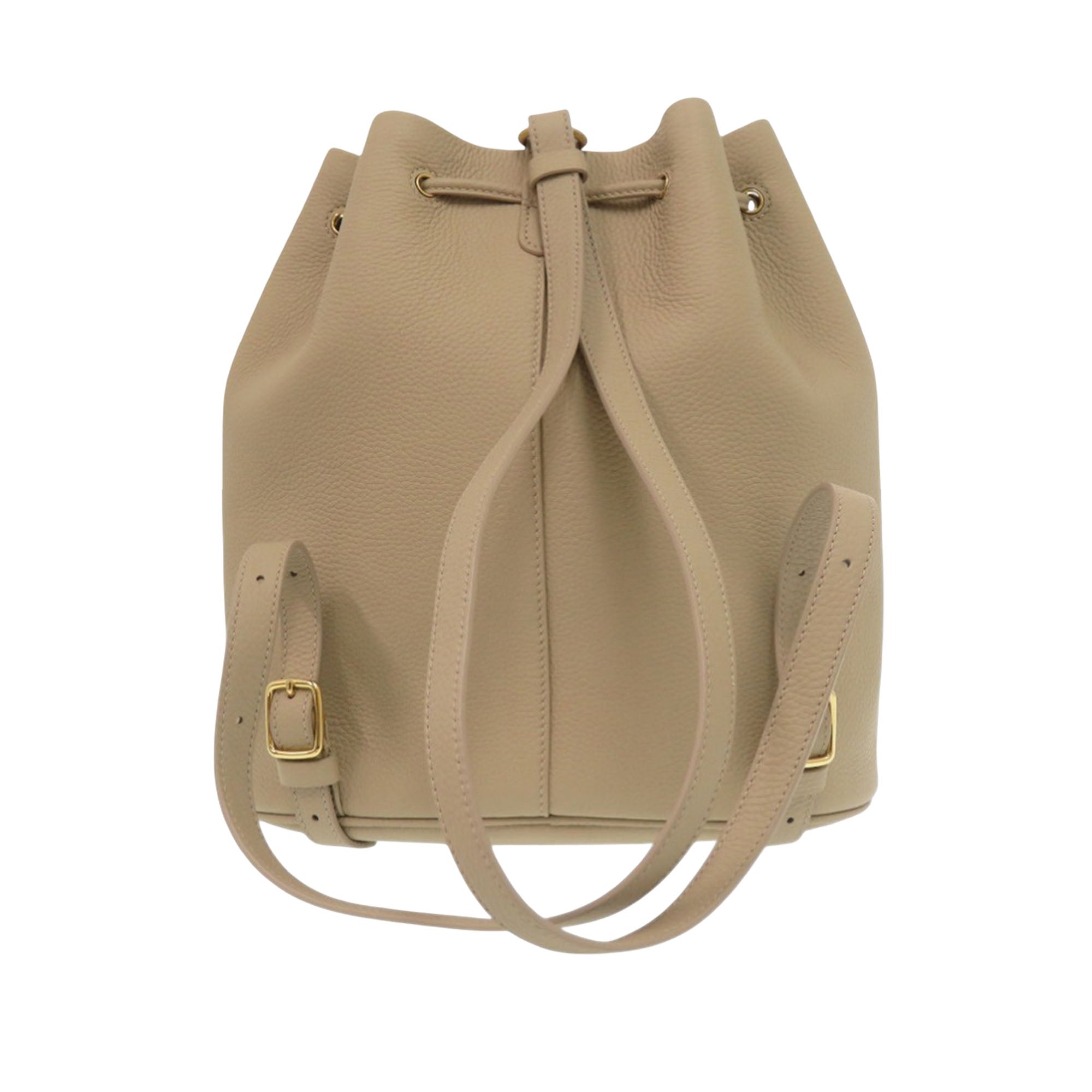 Loro Piana Grained Calfskin Extra Drawstring Backpack - image 2