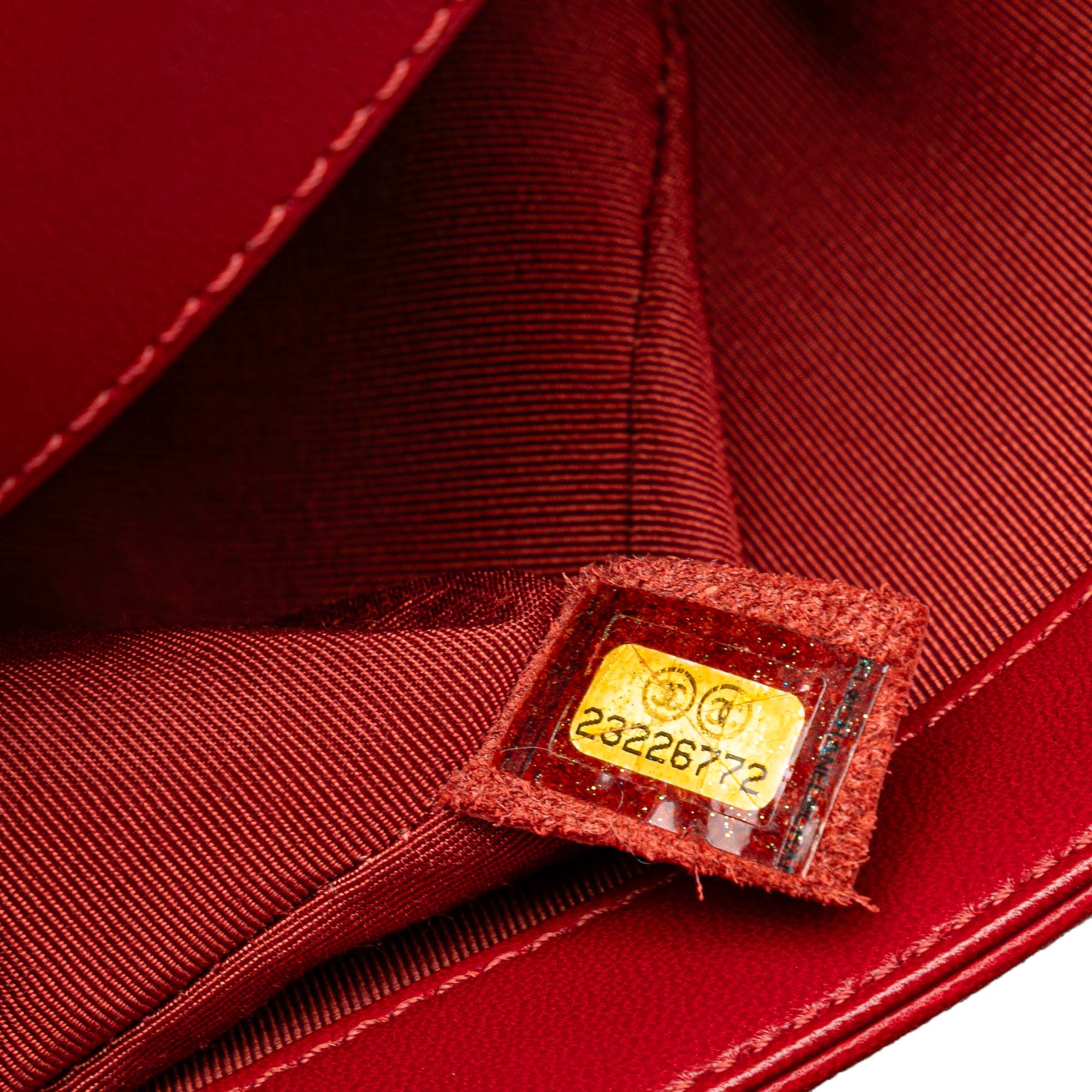 Chanel Old Medium Quilted Lambskin Boy Flap - image 6