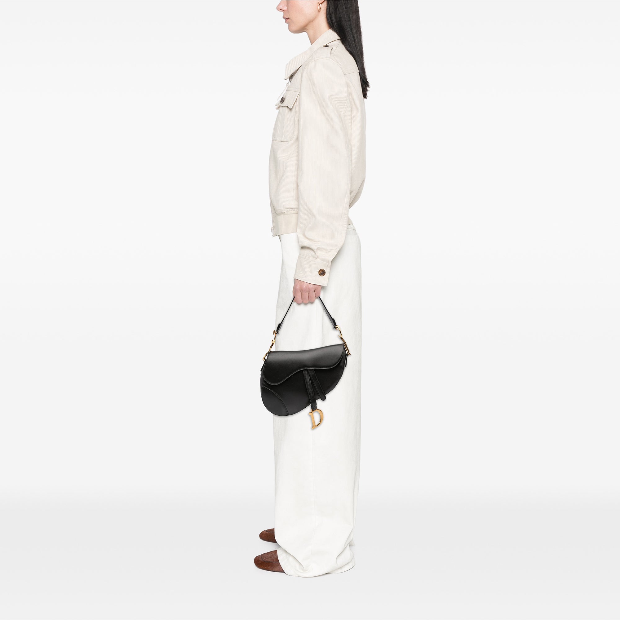 Dior Smooth Calfskin Saddle Bag - image 10
