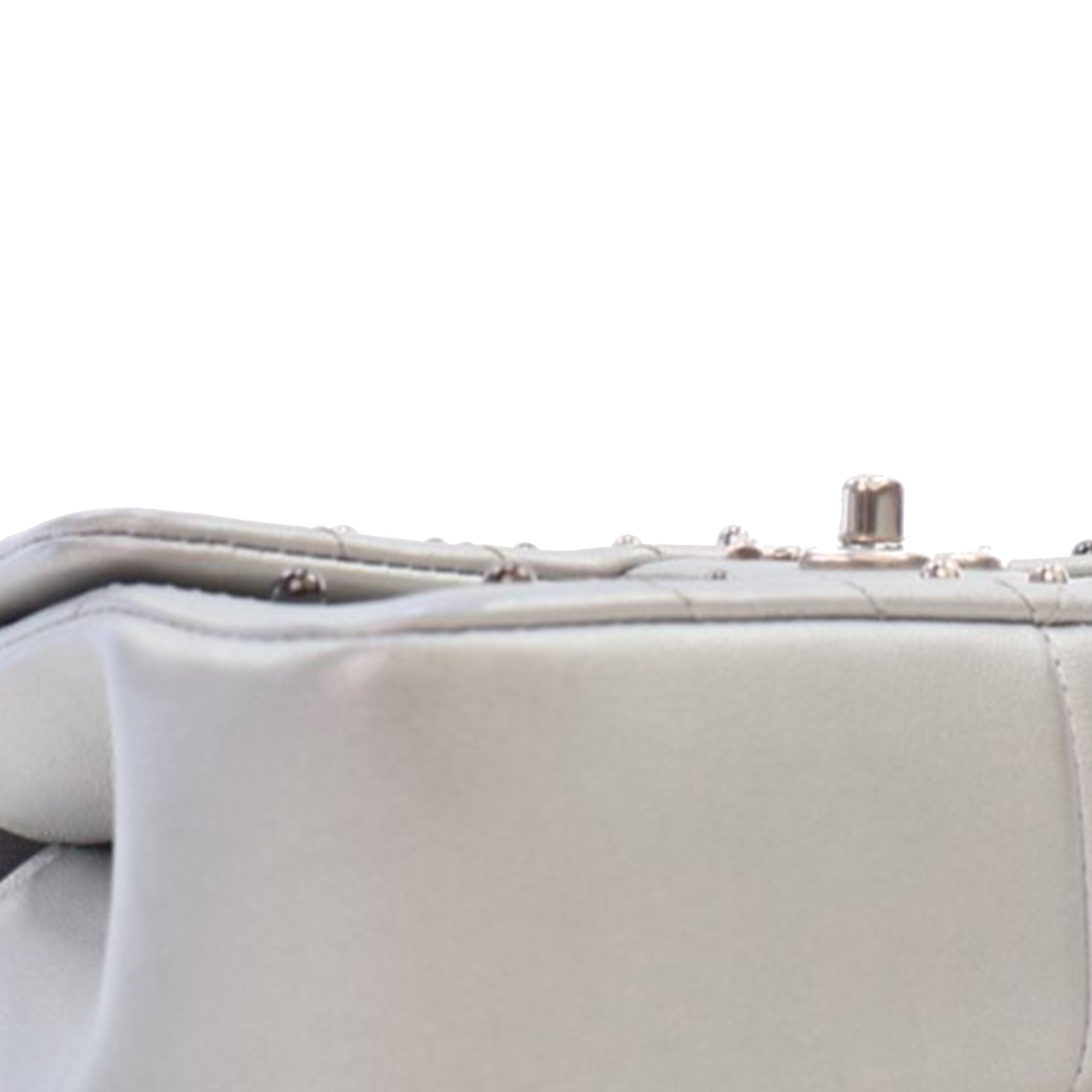 Chanel Mini Rectangular Chevron Lambskin Stud Wars Flap - image 13