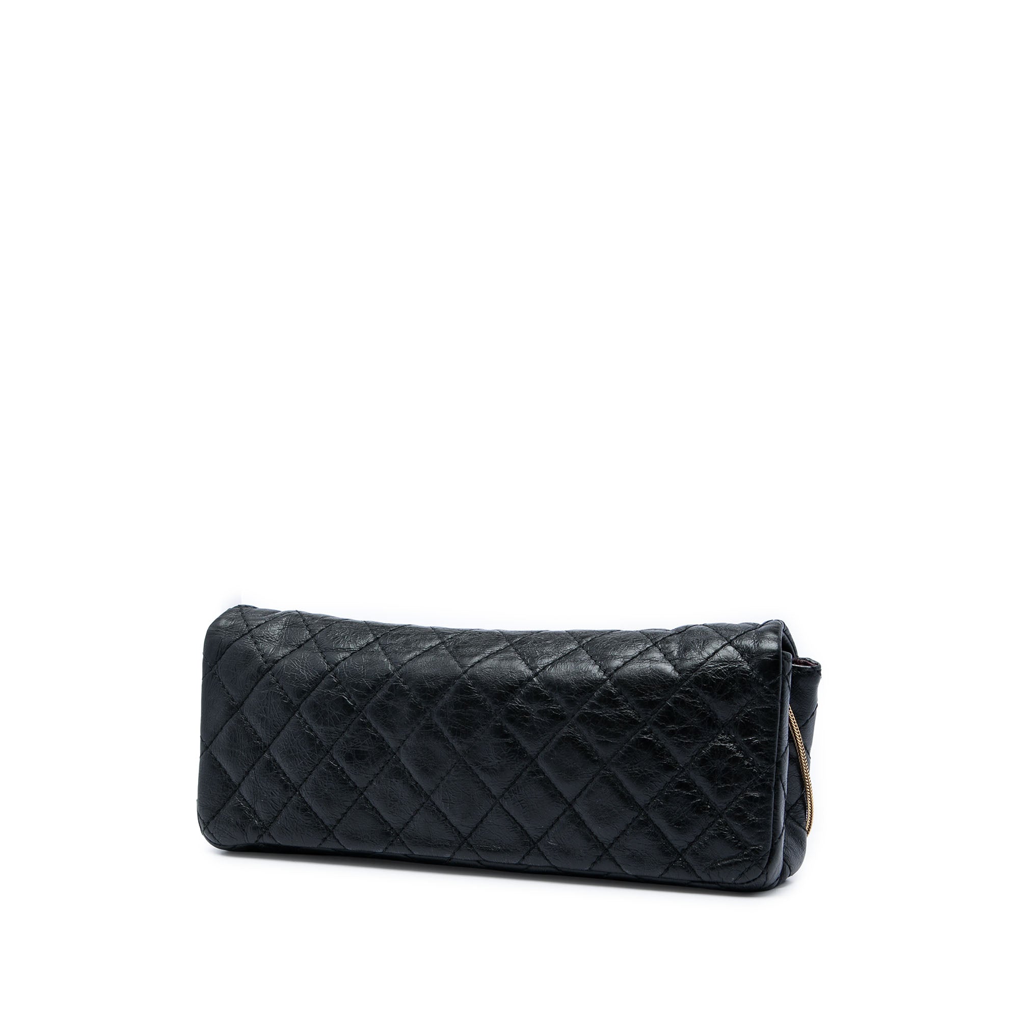 Chanel Quilted Glazed Calfskin Reissue 2.55 East West Single Flap - image 2