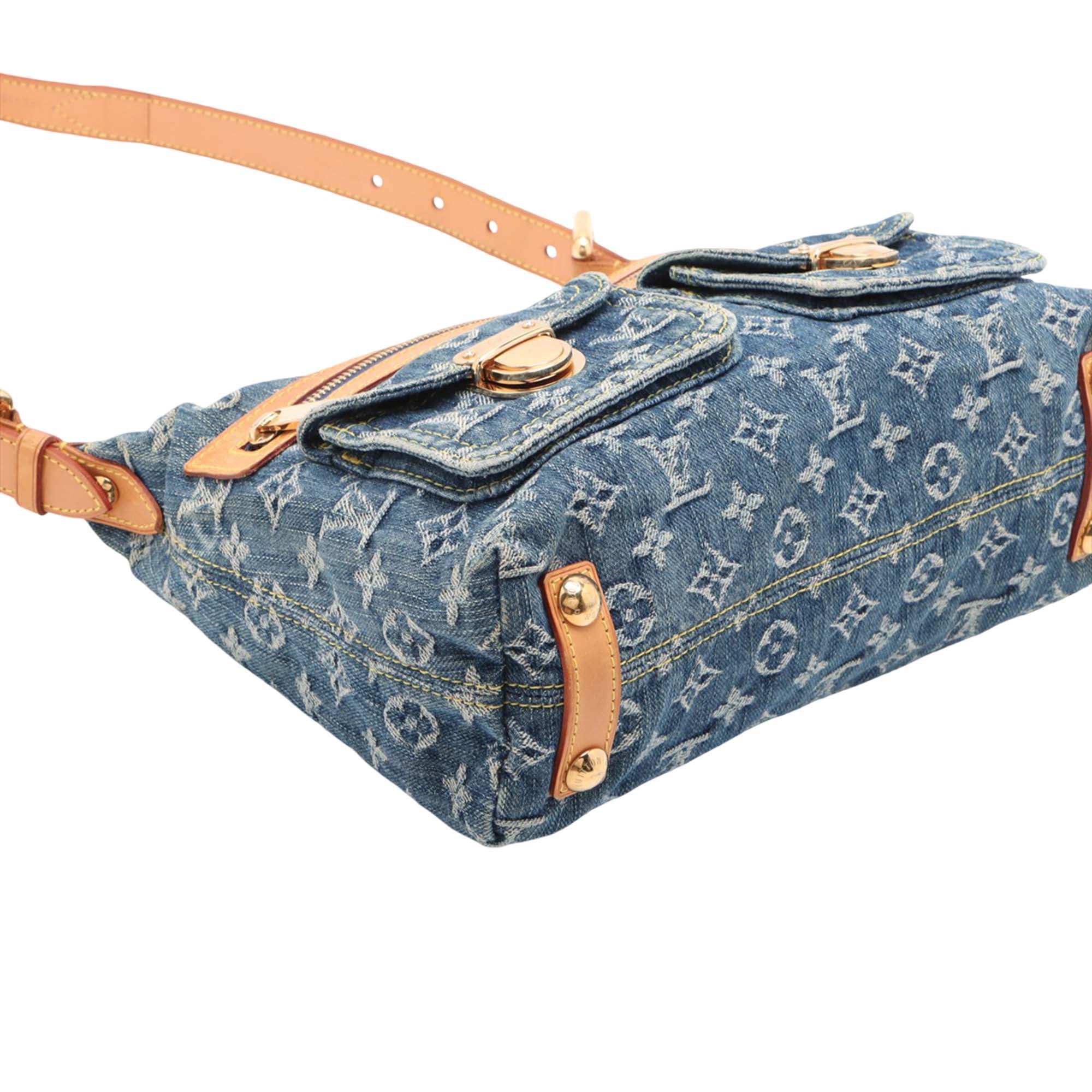 Louis Vuitton Monogram Denim Baggy PM - image 10