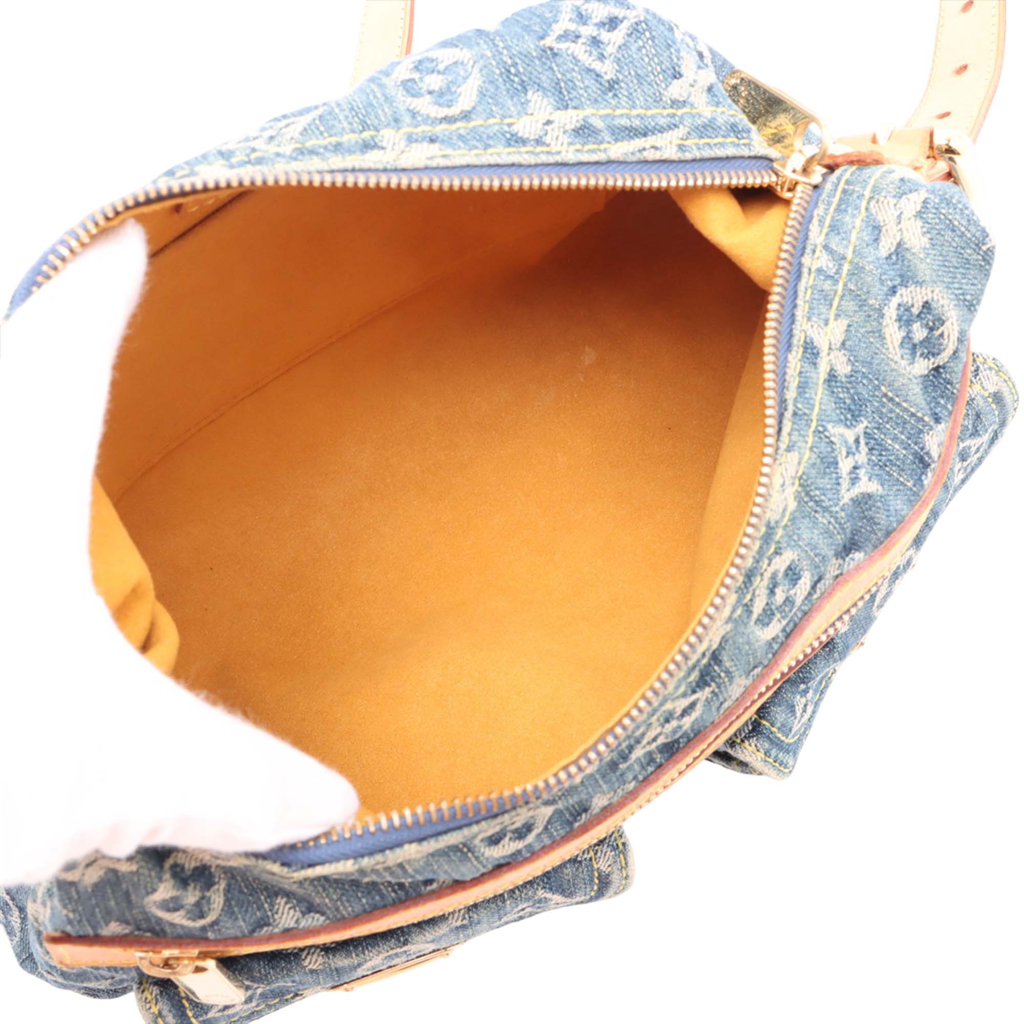Louis Vuitton Monogram Denim Baggy PM - image 3