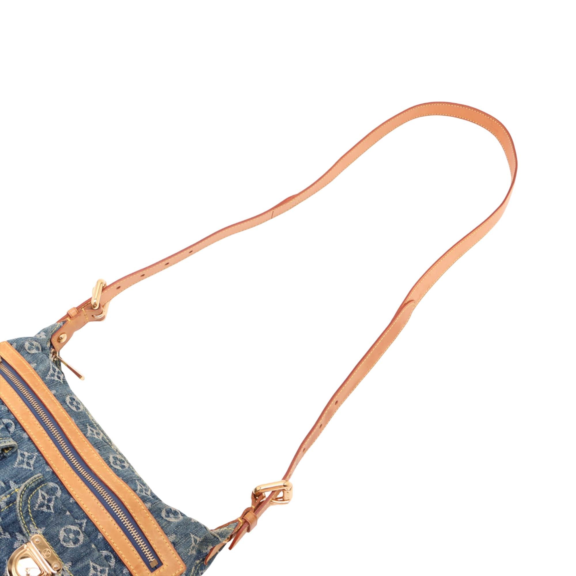 Louis Vuitton Monogram Denim Baggy PM - image 8