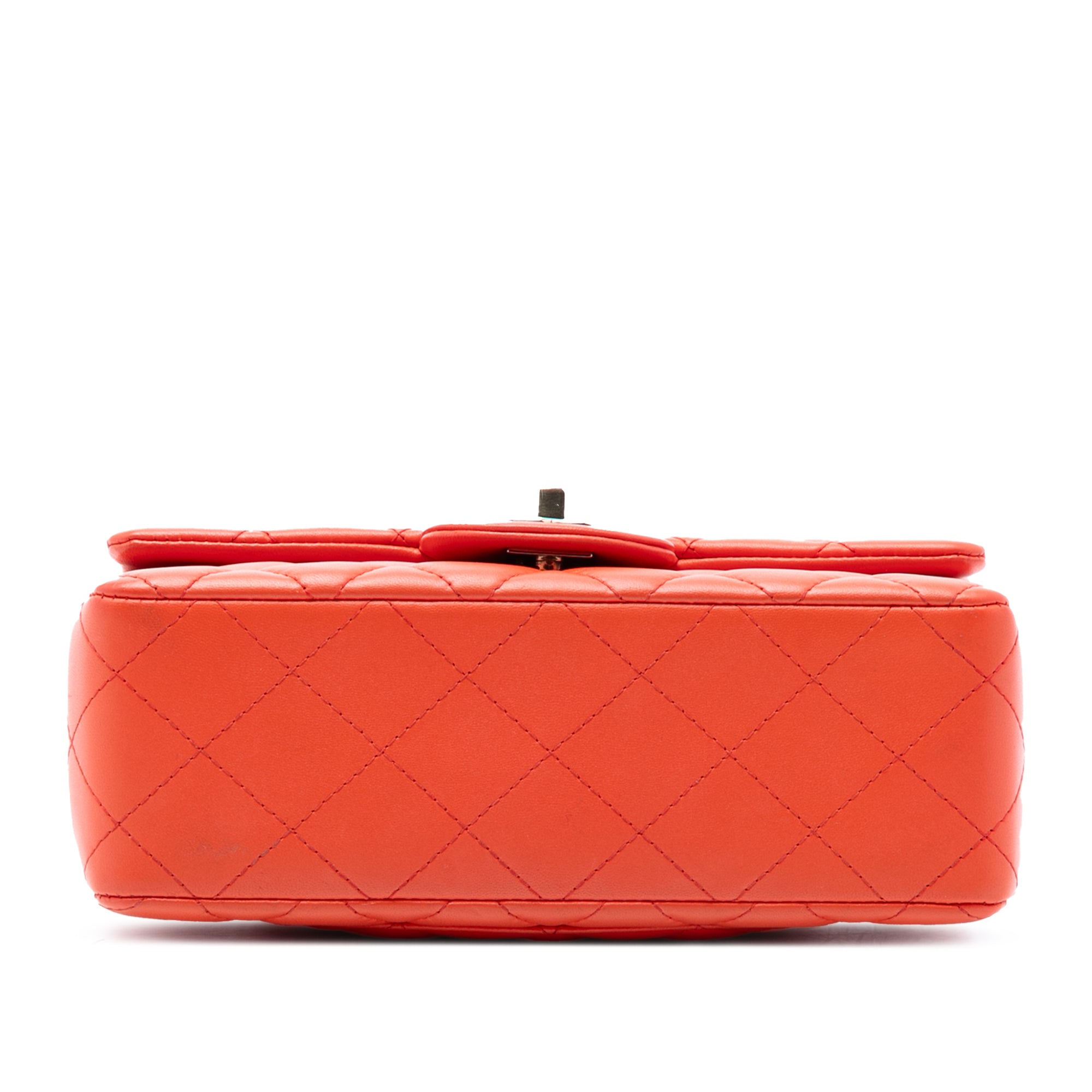 Chanel Mini Rectangular Classic Lambskin Single Flap - image 3
