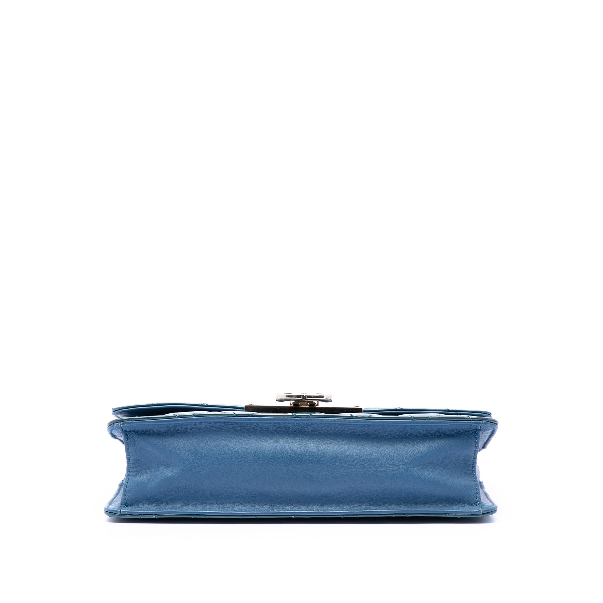 Chanel Quilted Patent Golden Class East West Wallet on Chain - image 3
