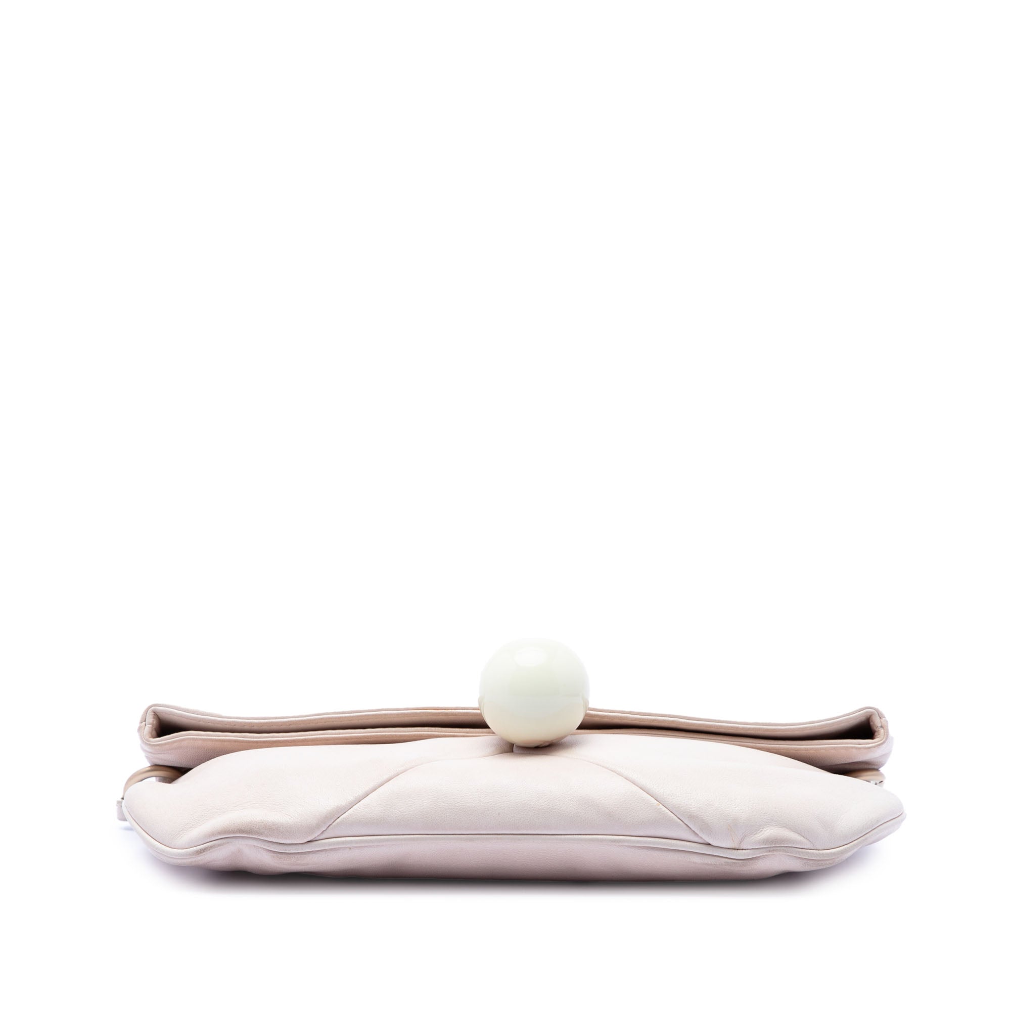 Chanel CC Lambskin Cue Ball Foldover Flap - image 3