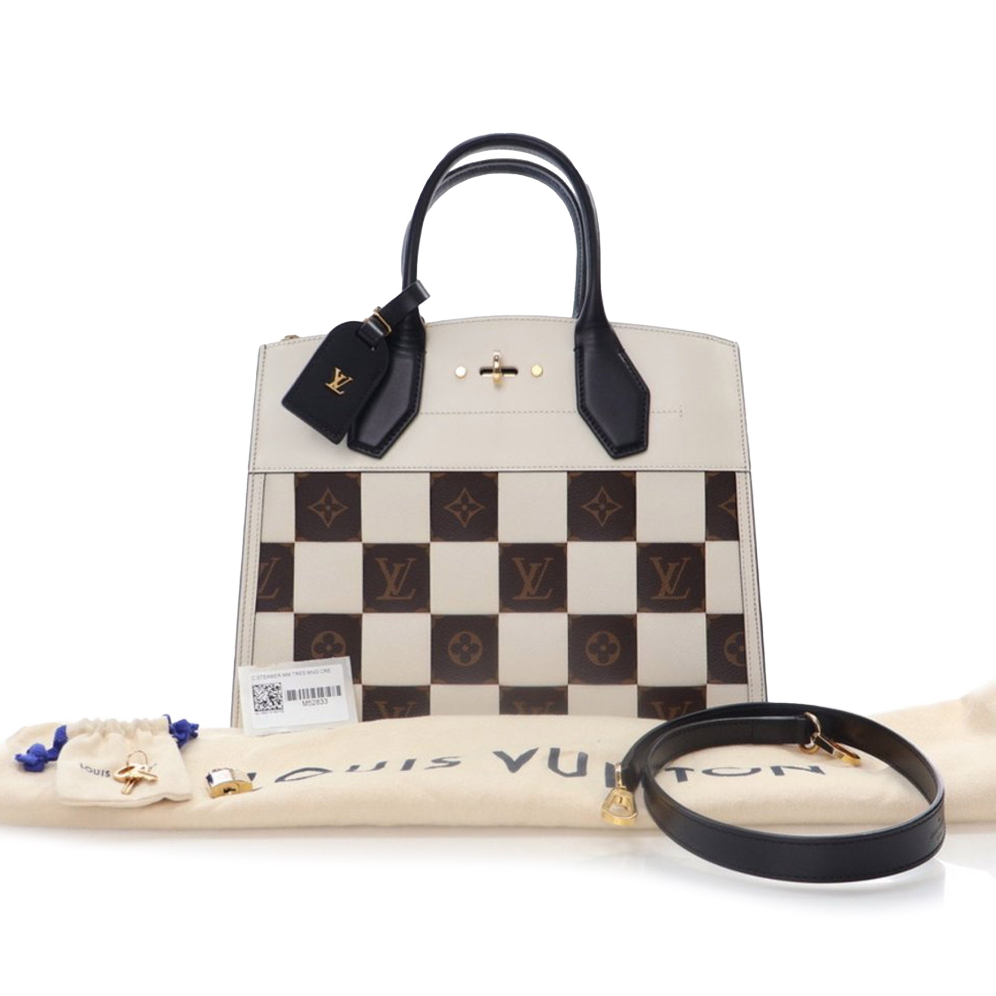 Louis Vuitton Damier Tressage City Steamer MM - image 15