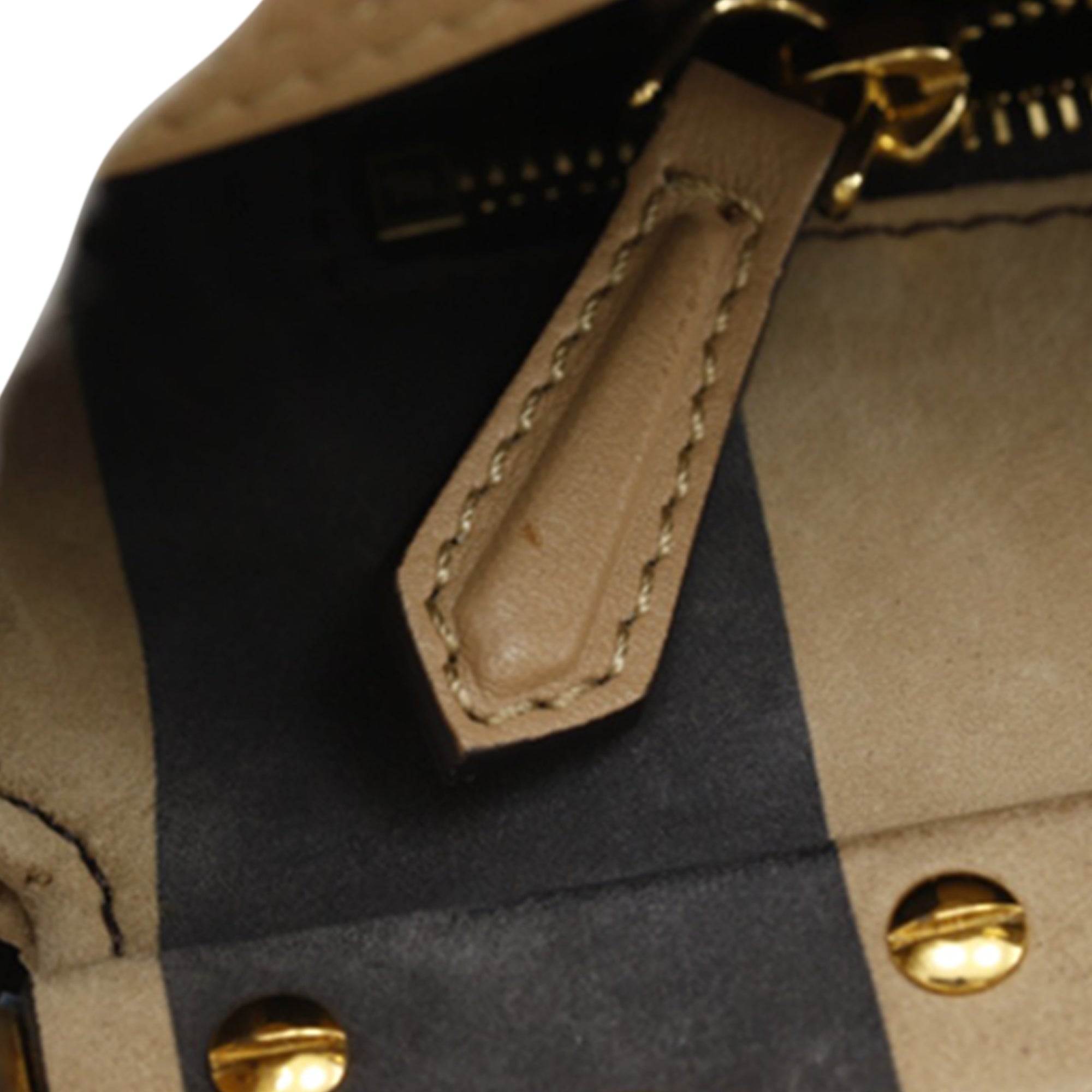 Fendi Mini Nappa Flower Inlay Peekaboo Iconic Satchel - image 14