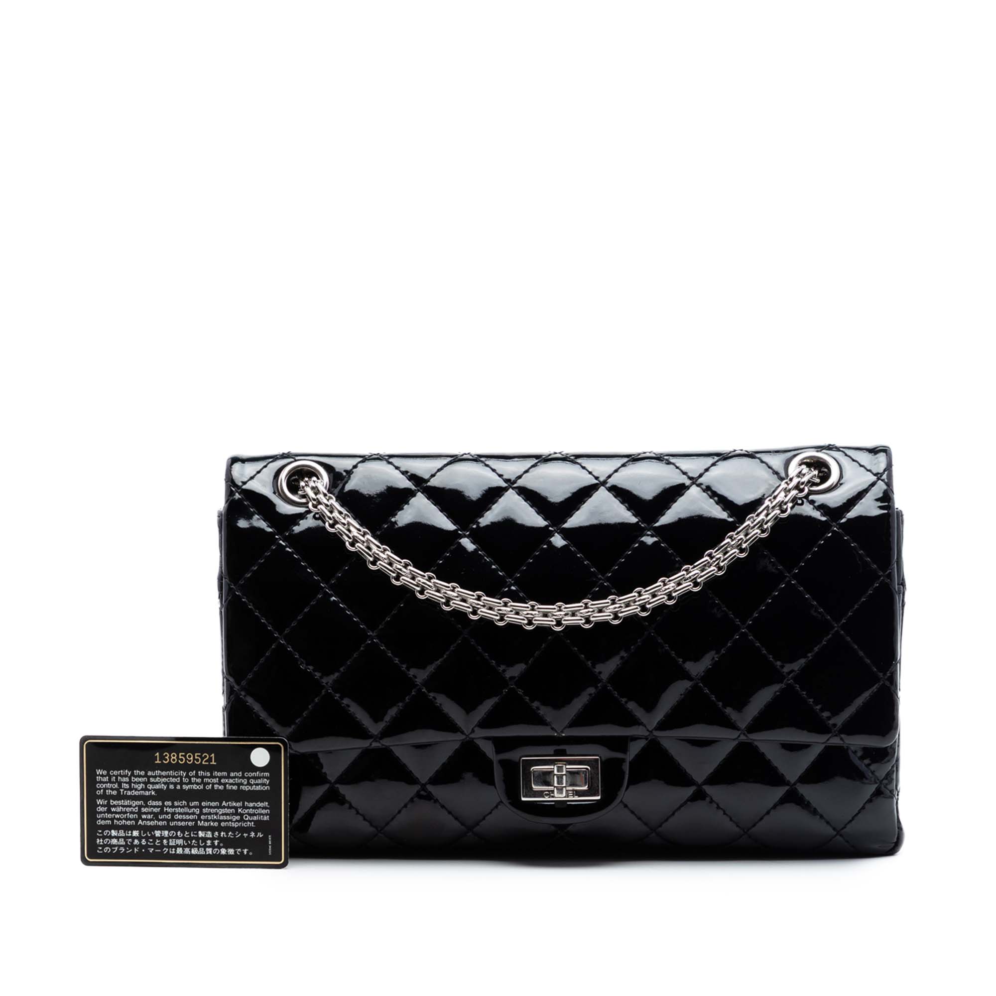 Chanel Quilted Patent Reissue 2.55 Double Flap 226 - image 7