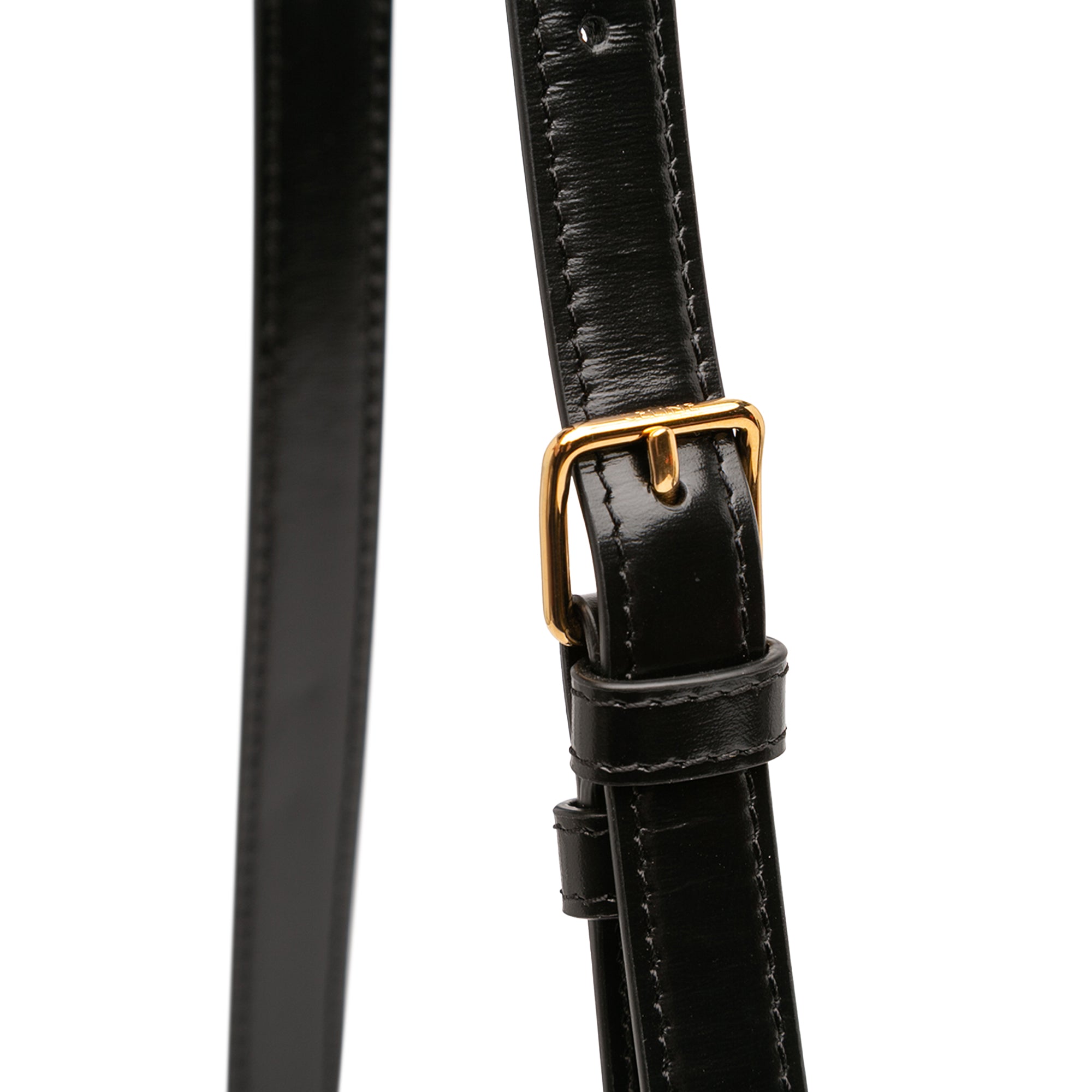 Celine Teen Shiny Calfskin Triomphe Crossbody - image 10