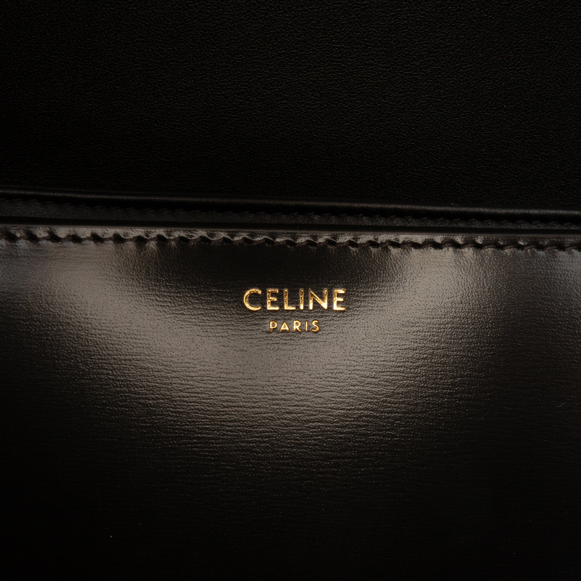 Celine Teen Shiny Calfskin Triomphe Crossbody - image 5